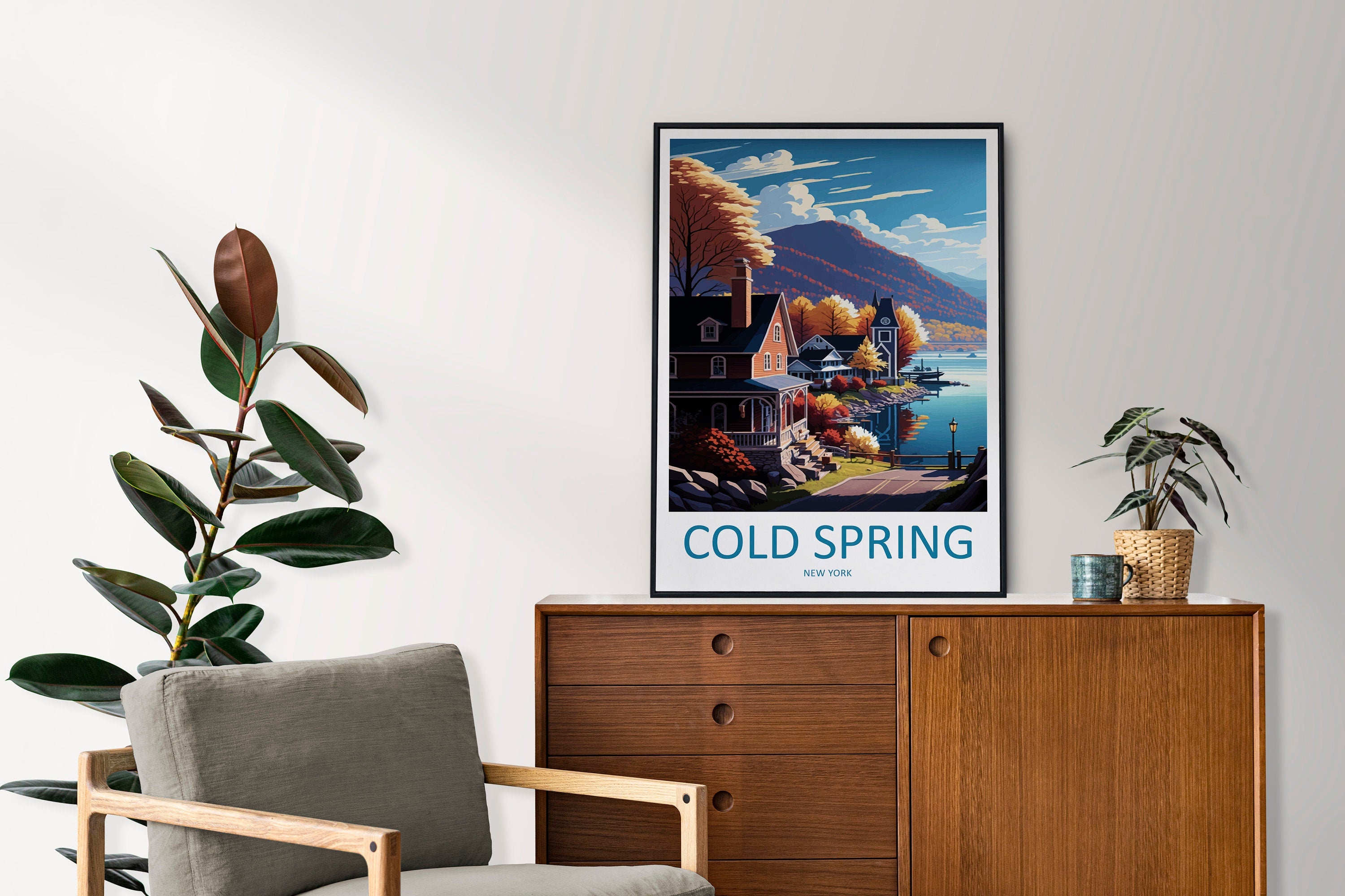 Cold Springs Travel Print