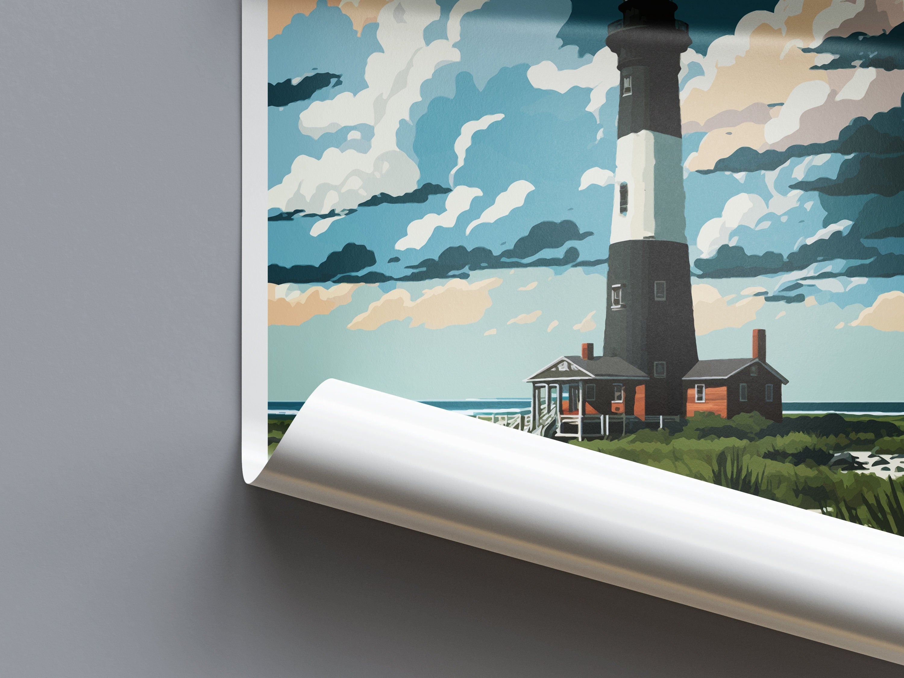 Fire Island Travel Print