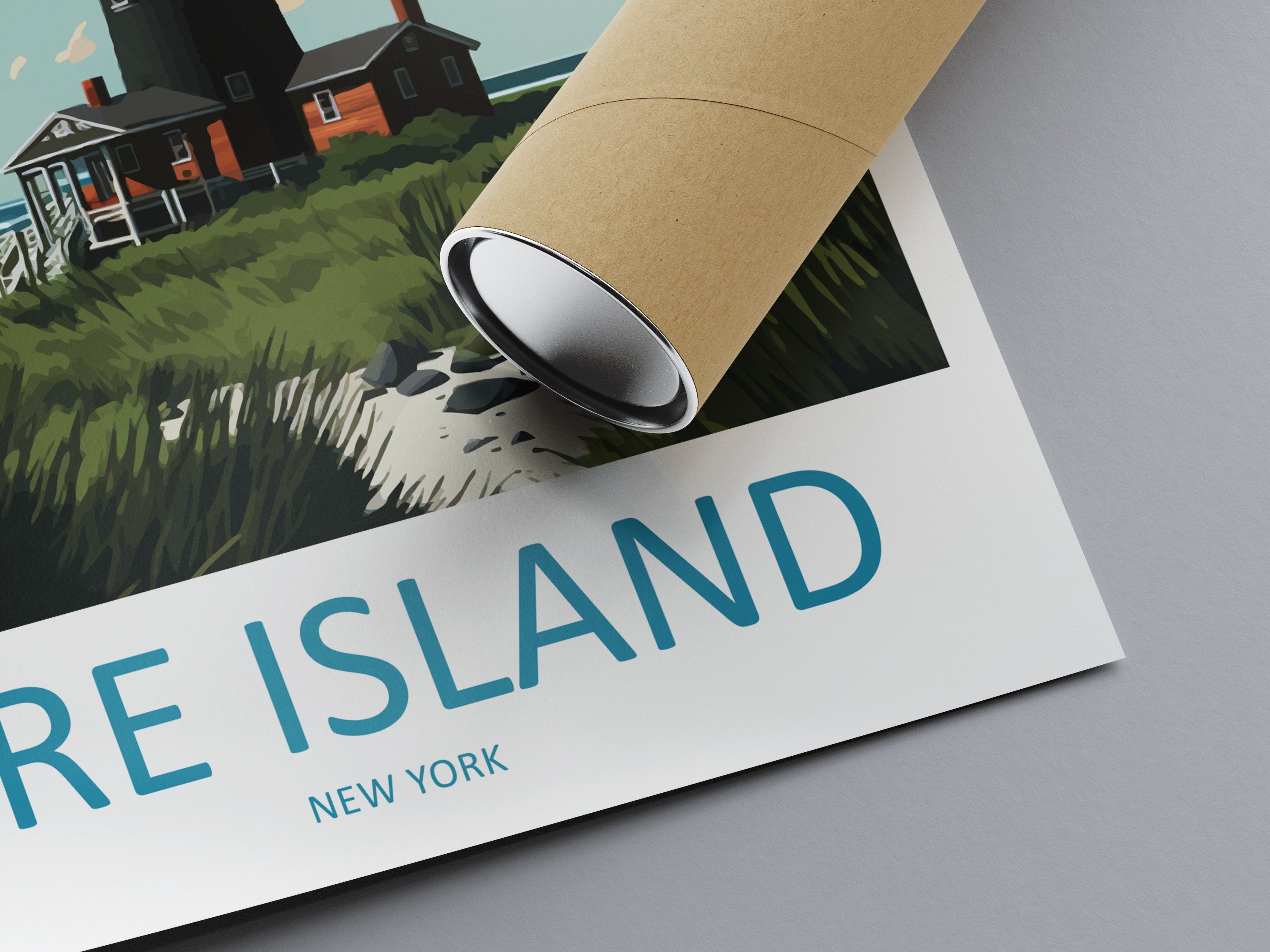 Fire Island Travel Print