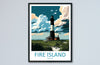 Fire Island Travel Print