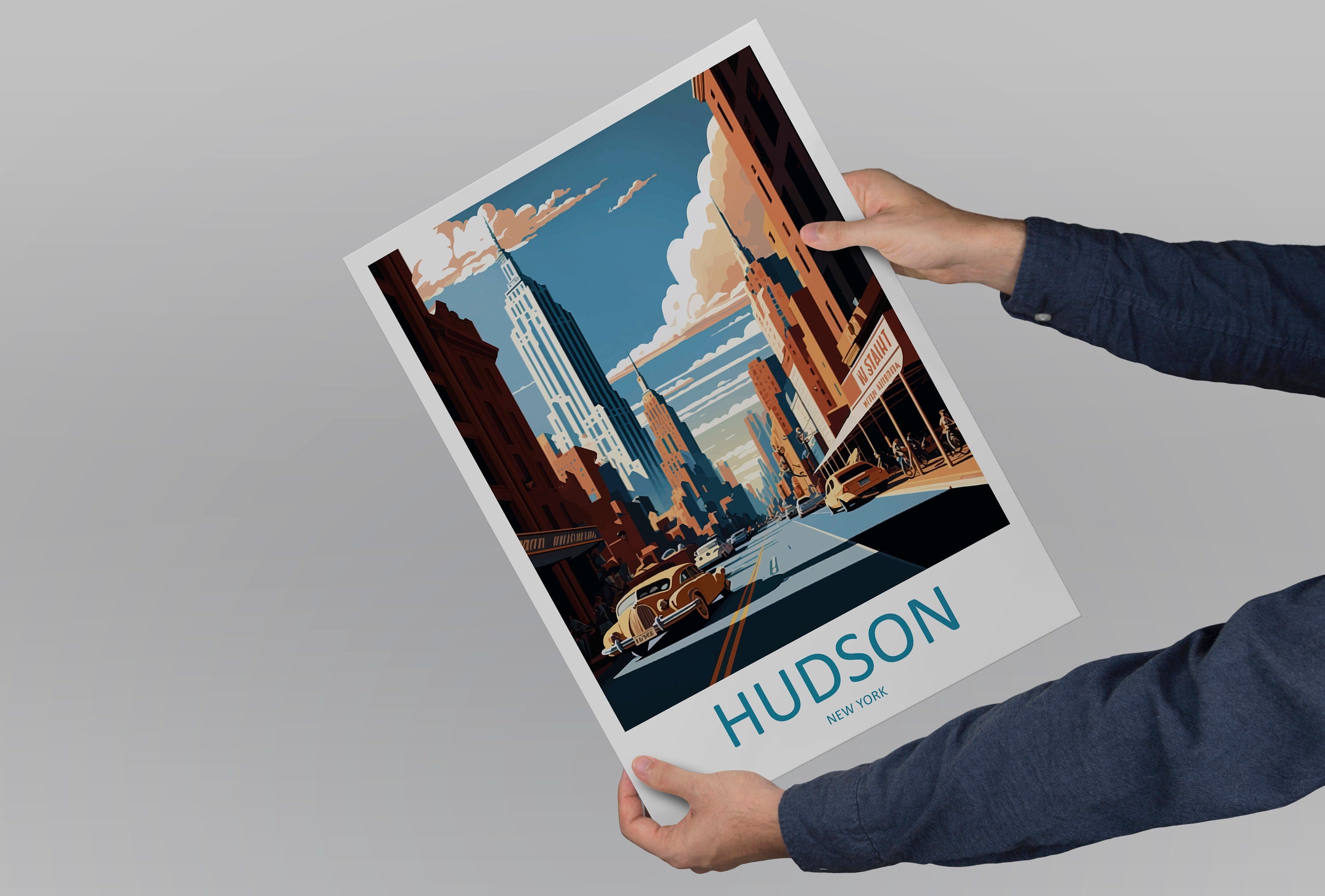 Hudson Travel Print