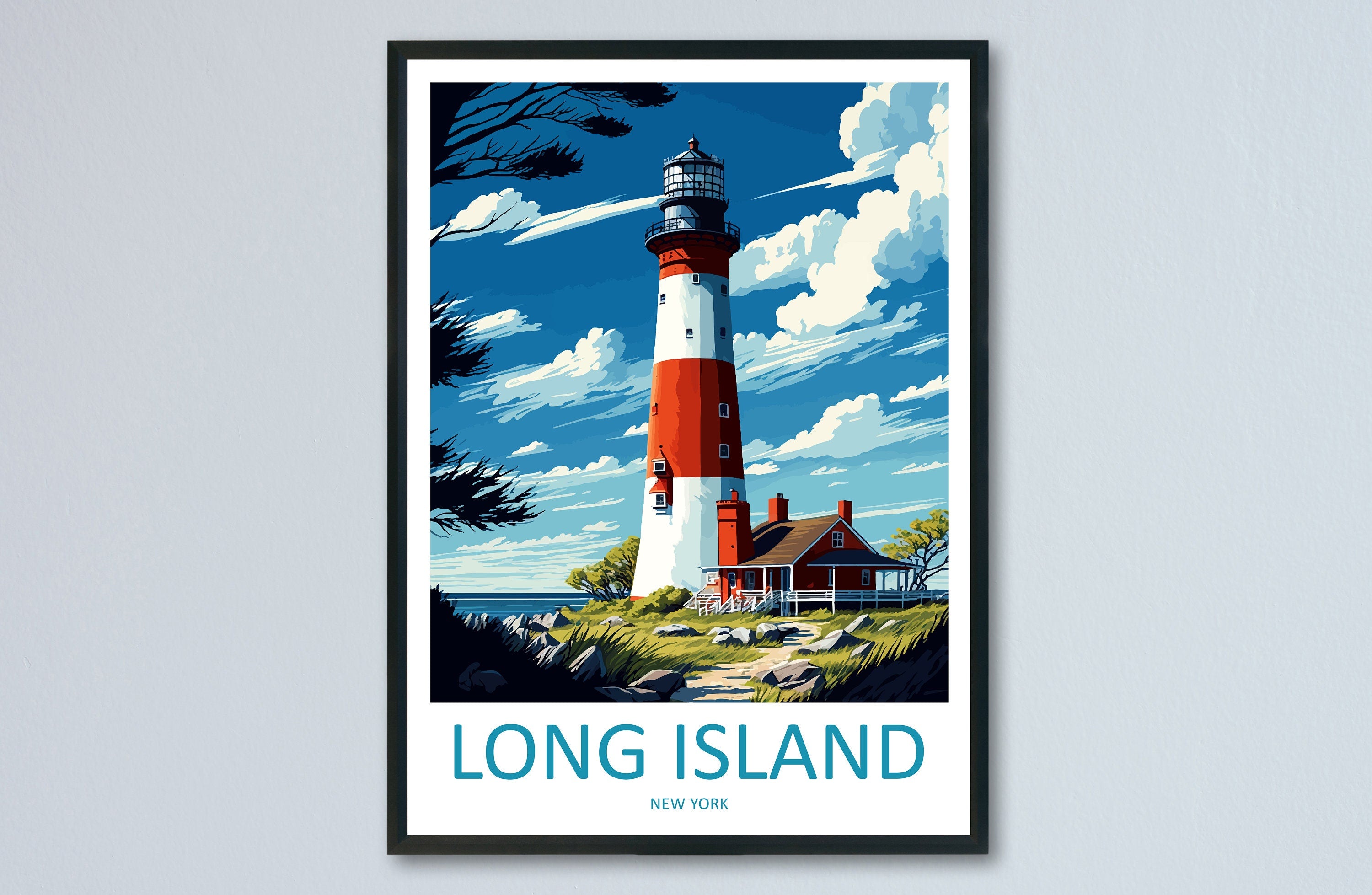 Long Island Travel Print