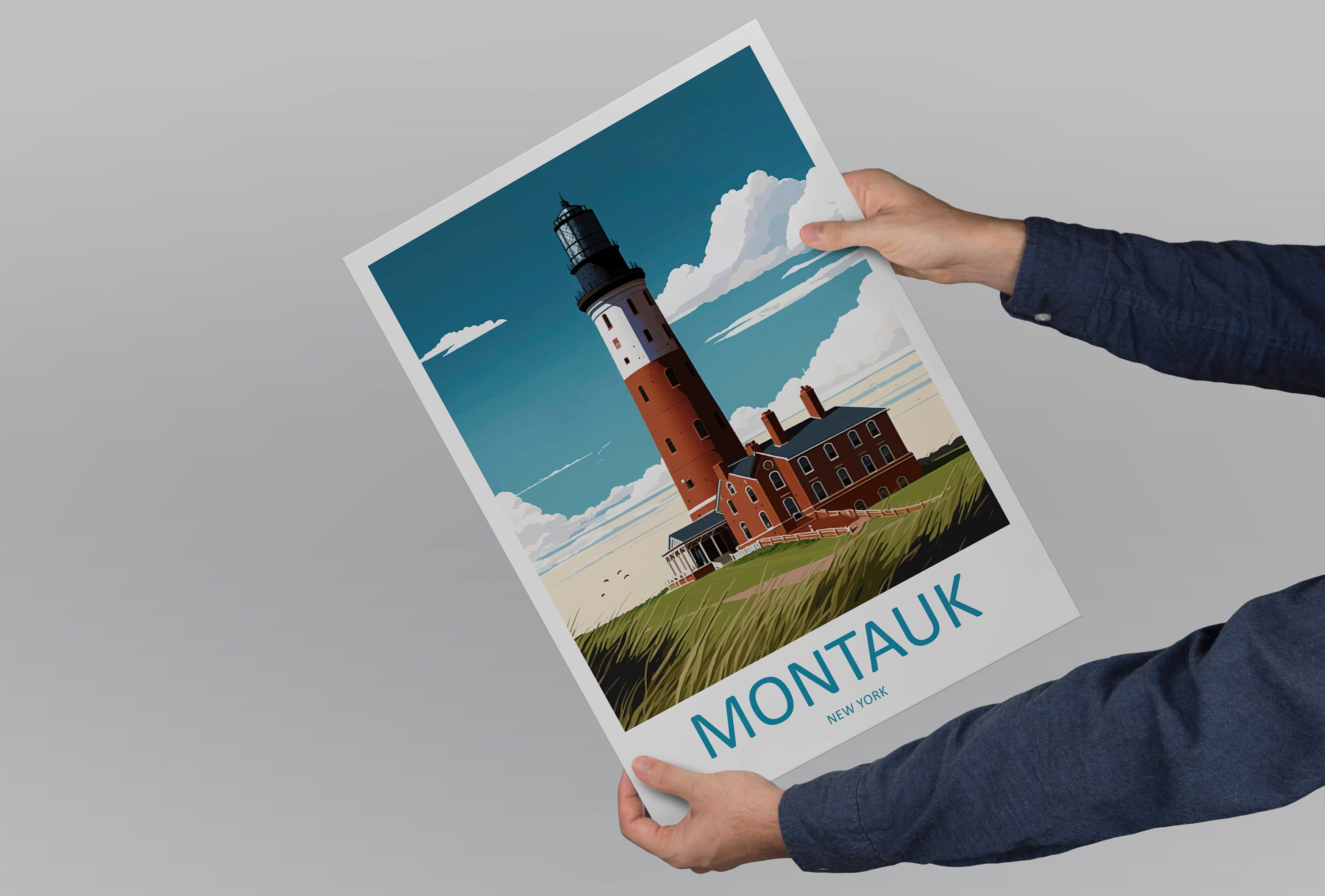 Montauk Travel Print