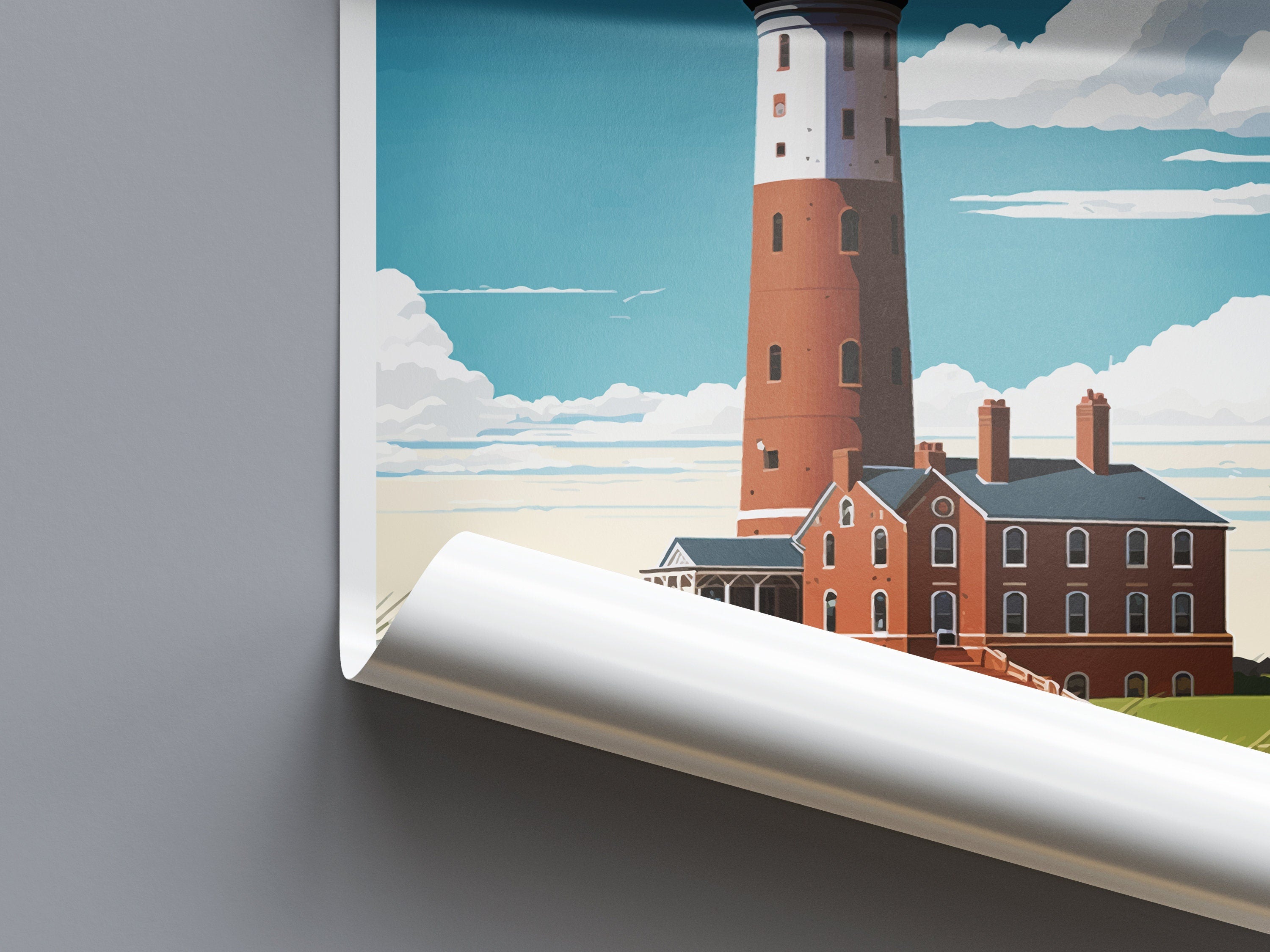 Montauk Travel Print