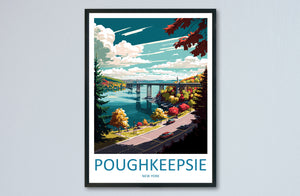 Poughkeepsie Travel Print