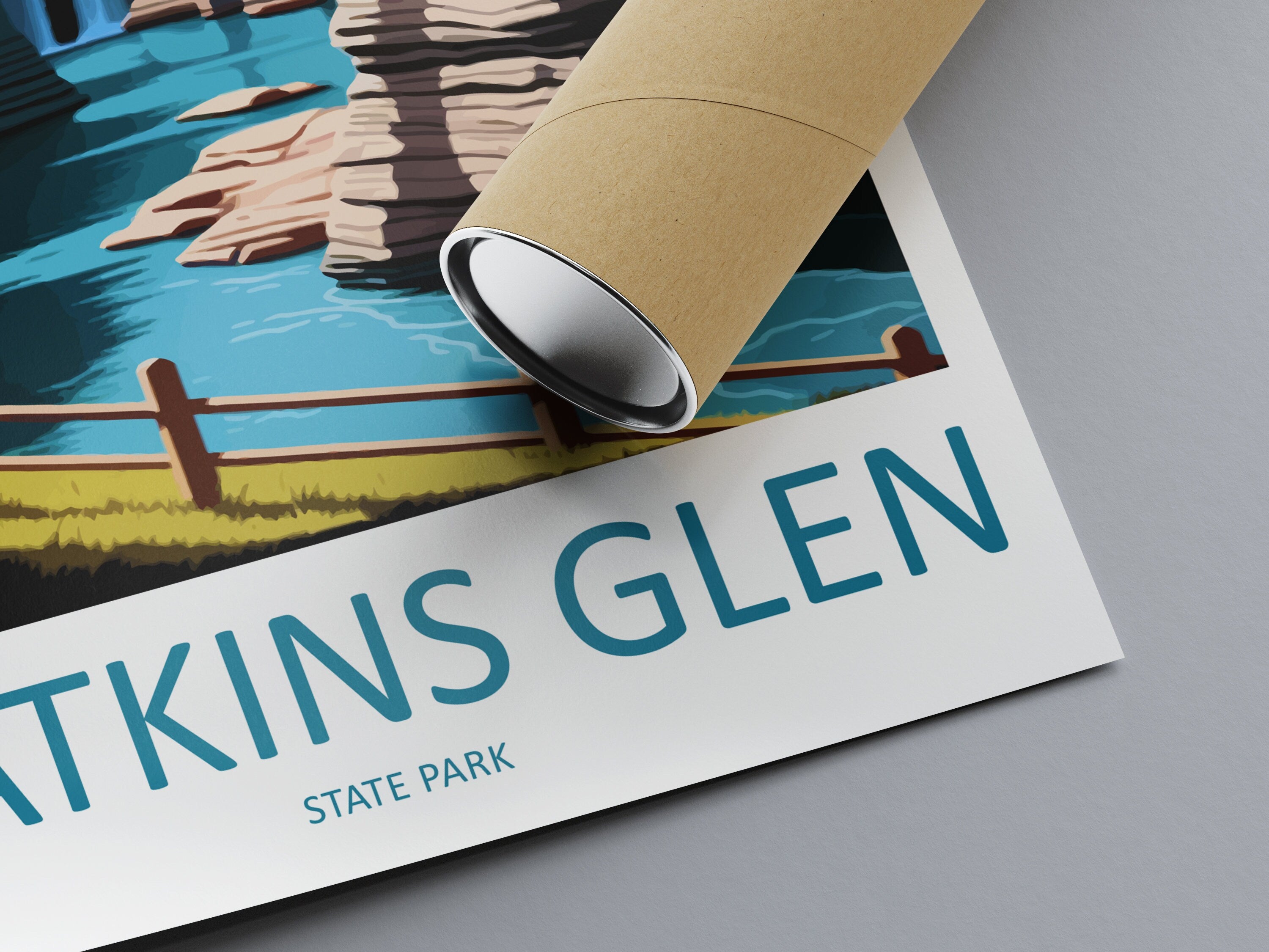 Watkins Glen State Park Travel Print