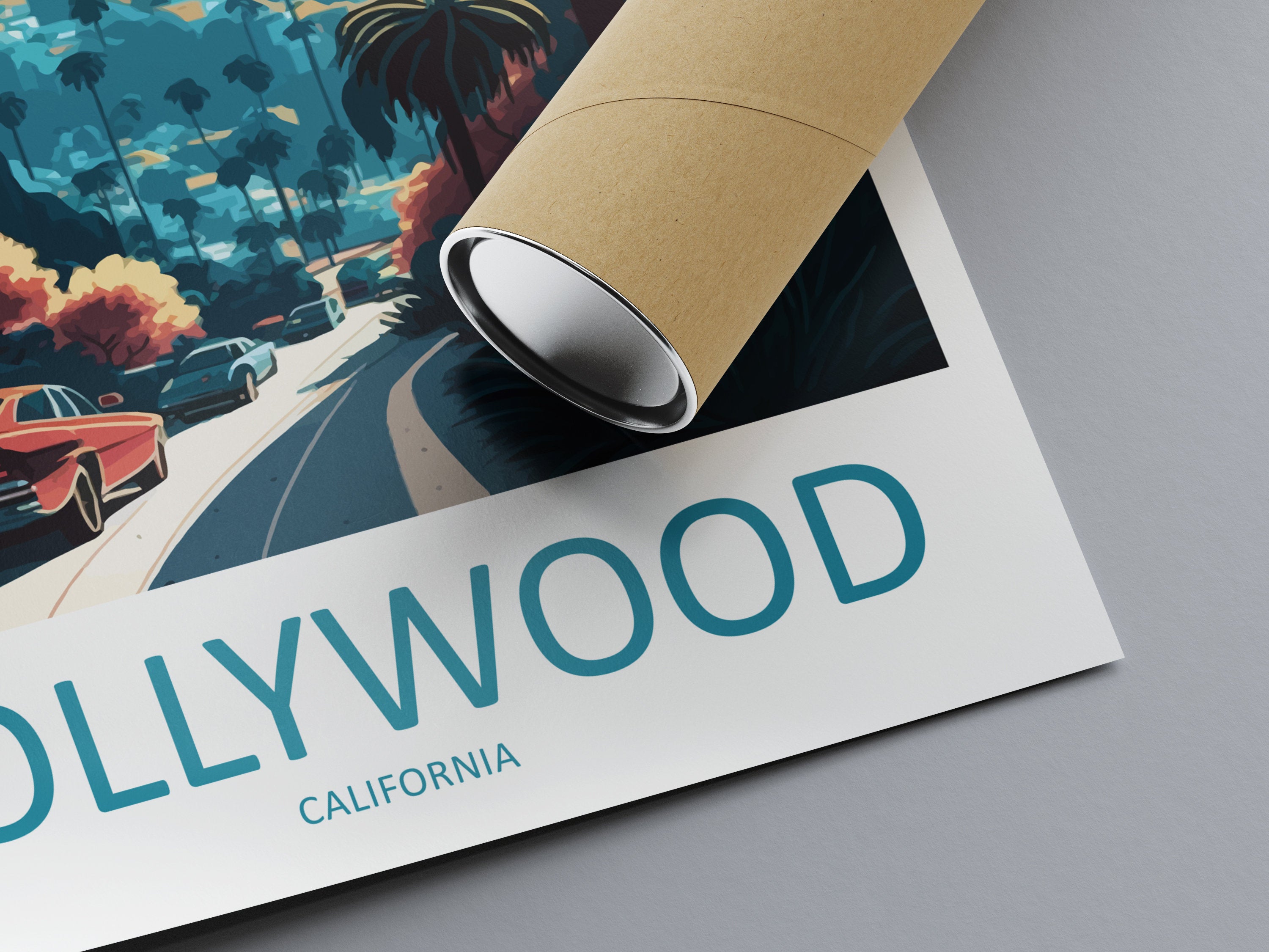 Hollywood Travel Print