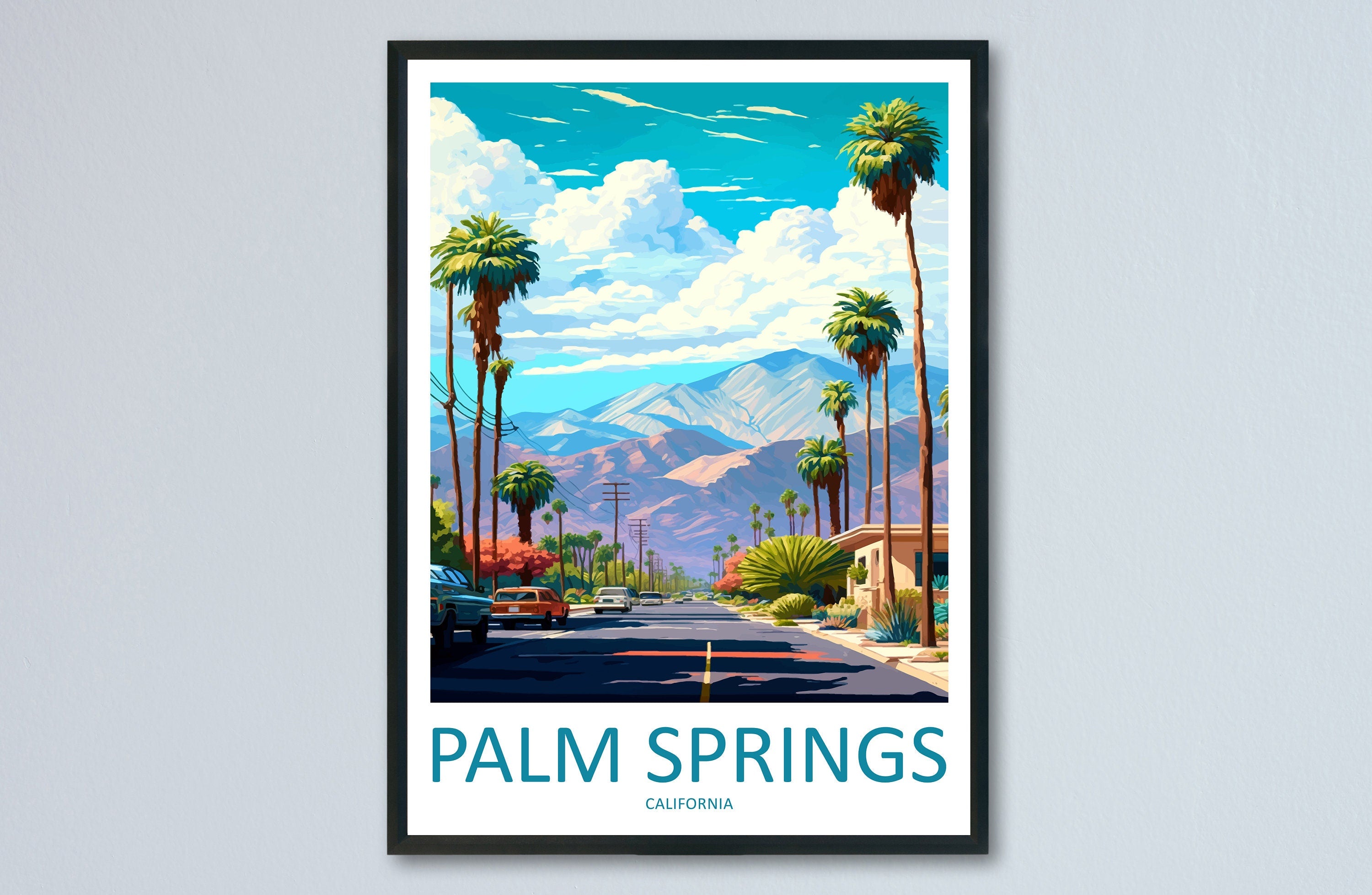 Palm Springs Travel Print