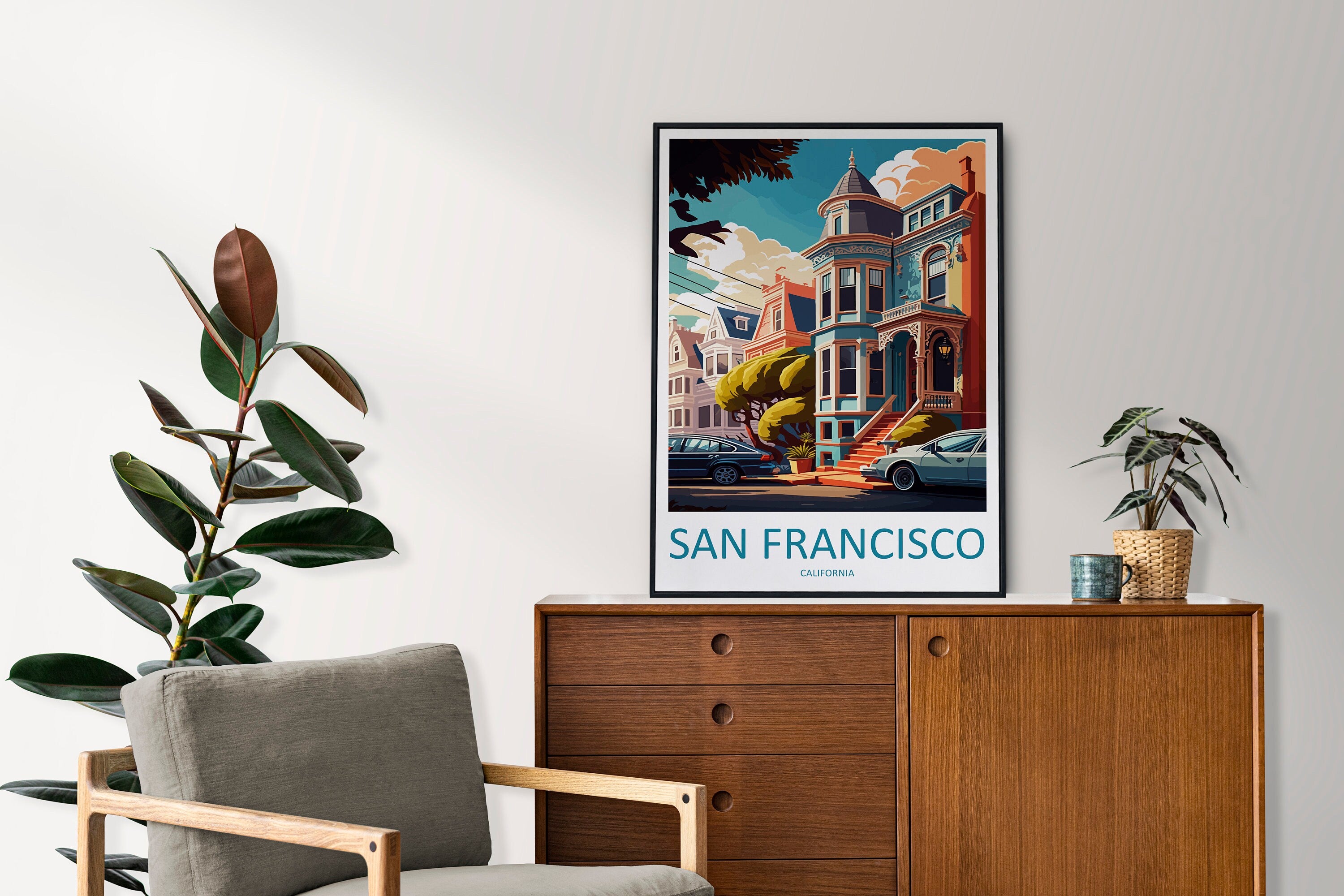 San Francisco Travel Print