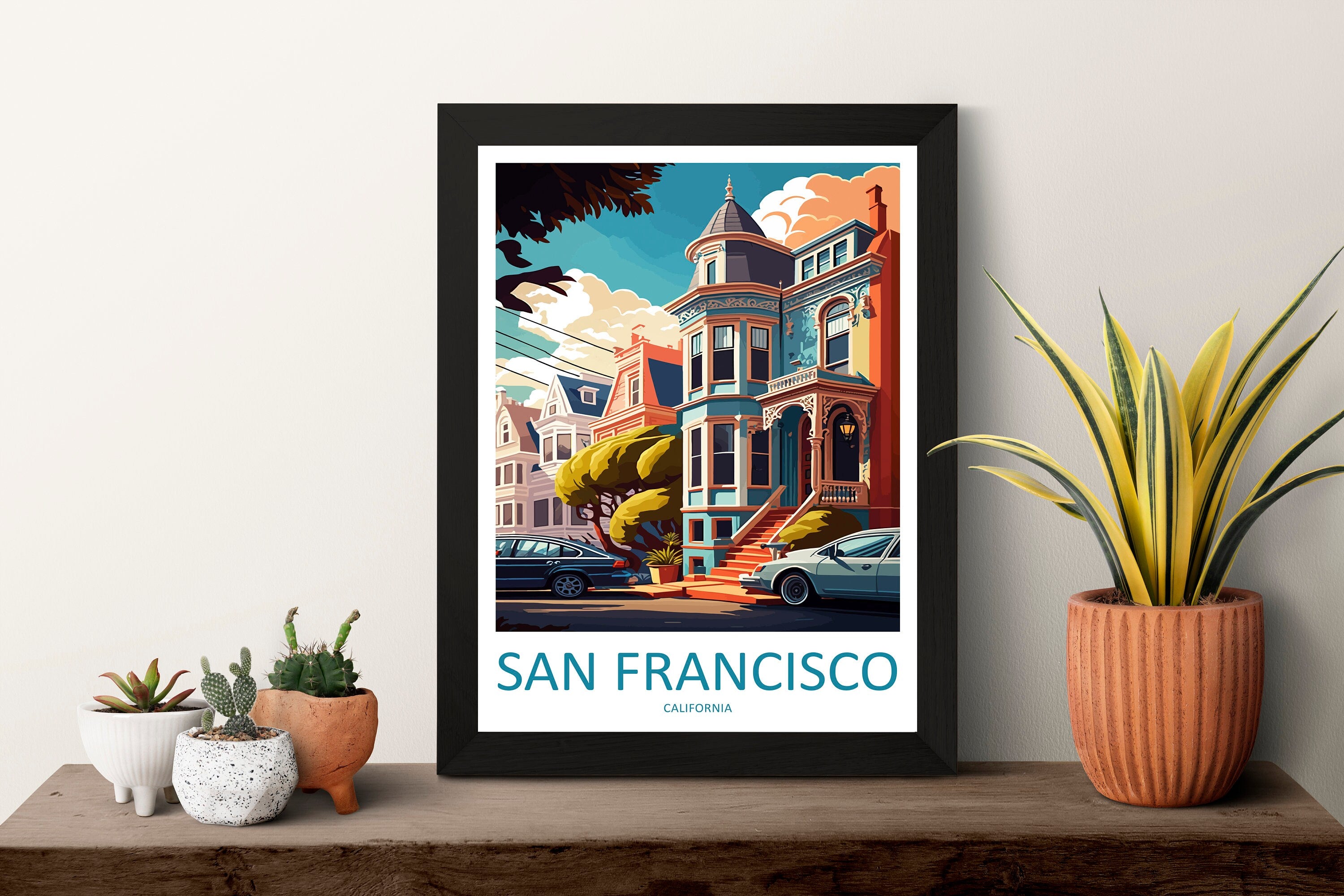 San Francisco Travel Print