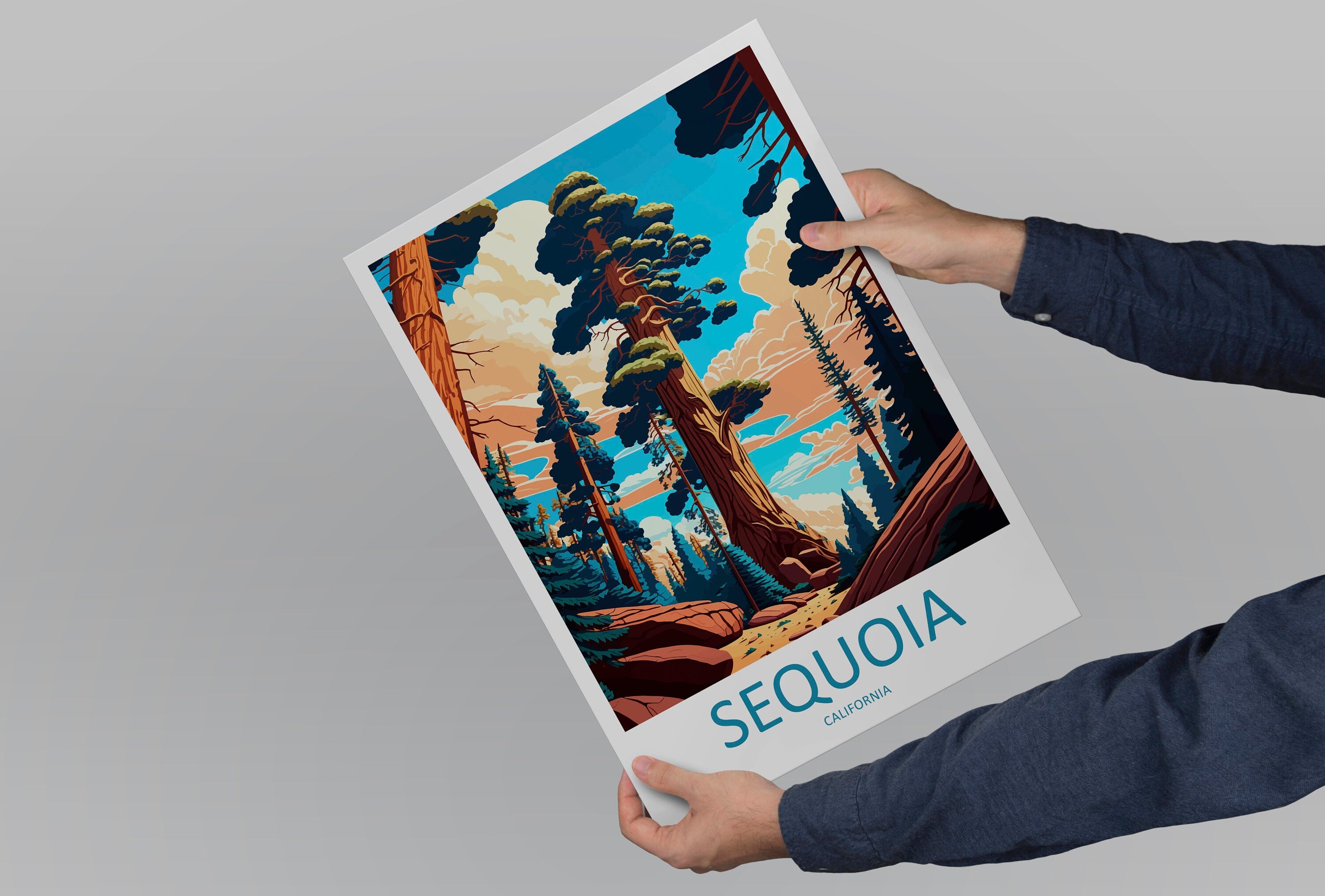 Sequoia National Park Travel Print