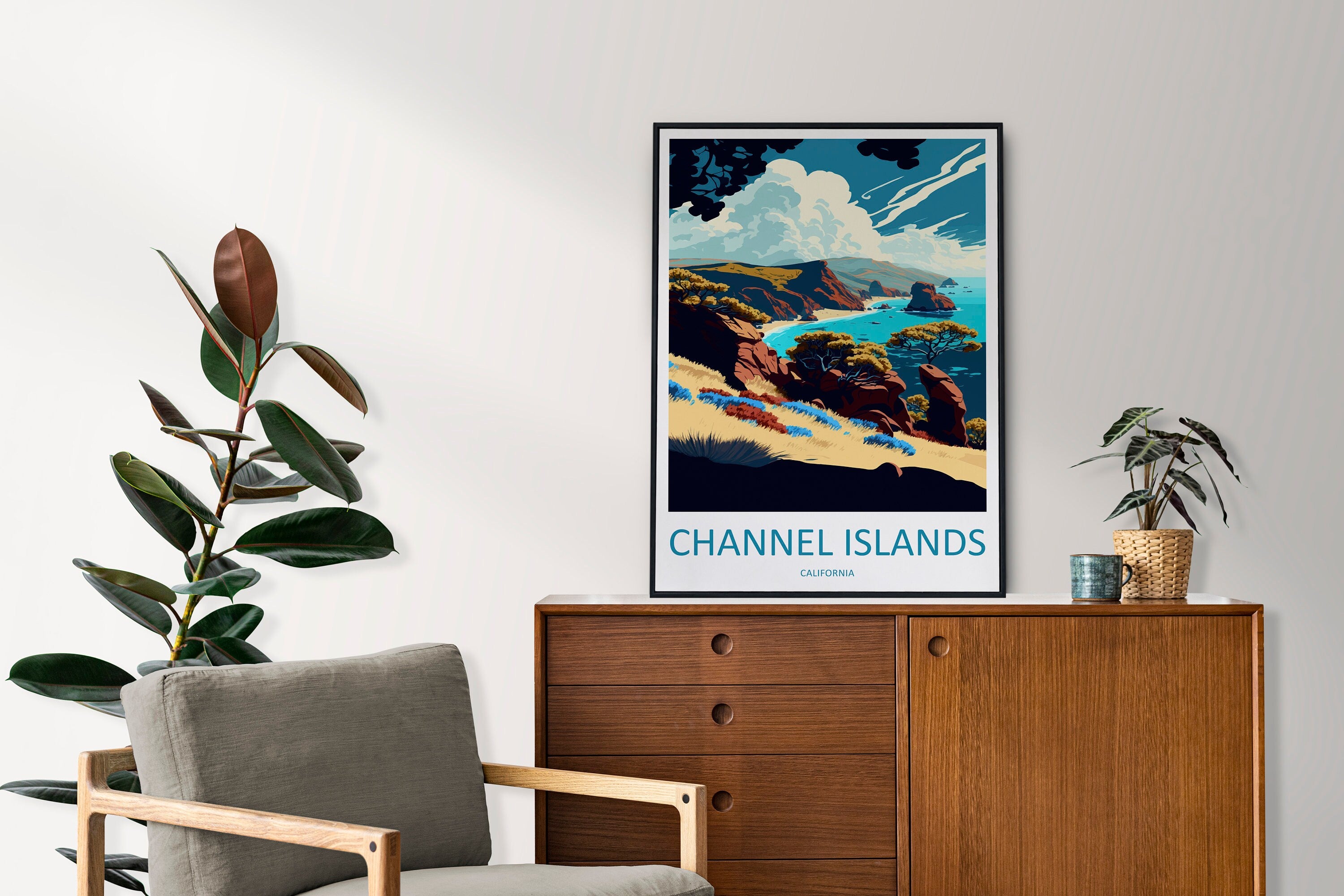 Channel Islands National Park Travel Print