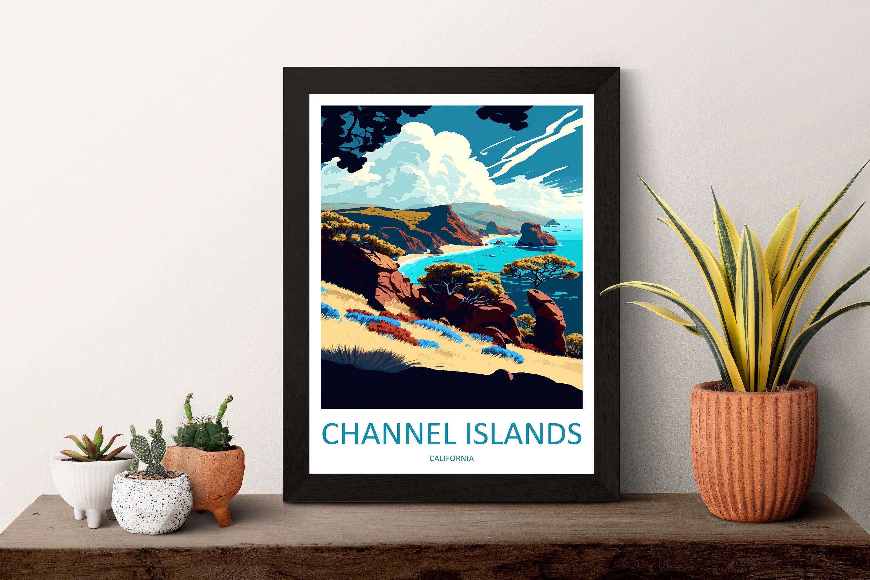 Channel Islands National Park Travel Print