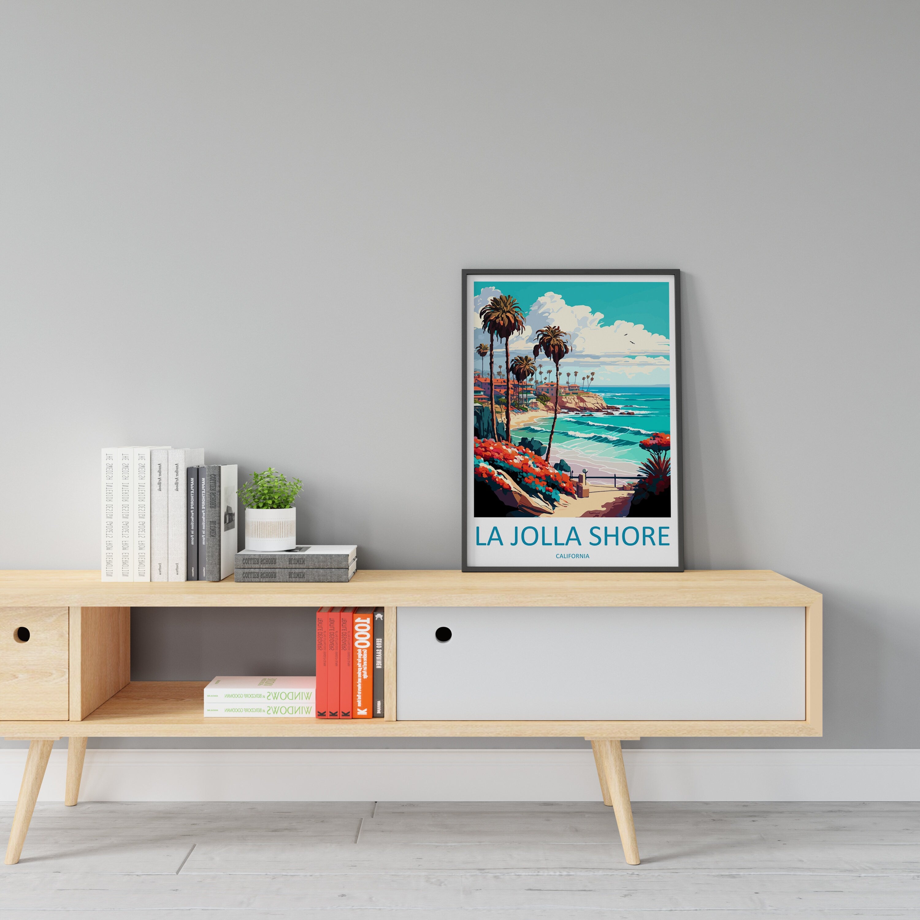 La Jolla Shore Travel Print