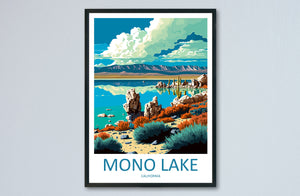 Mono Lake Travel Print