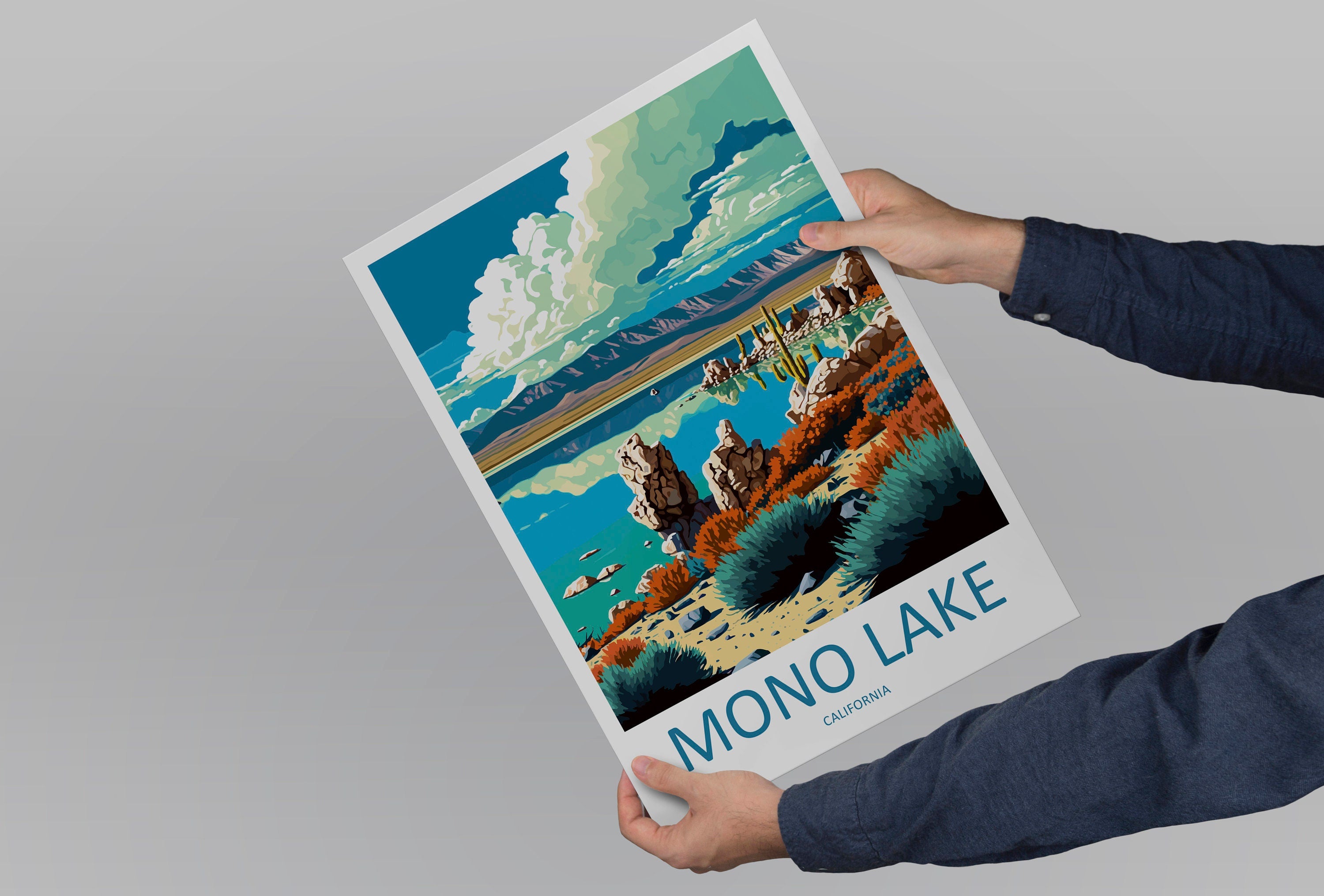 Mono Lake Travel Print