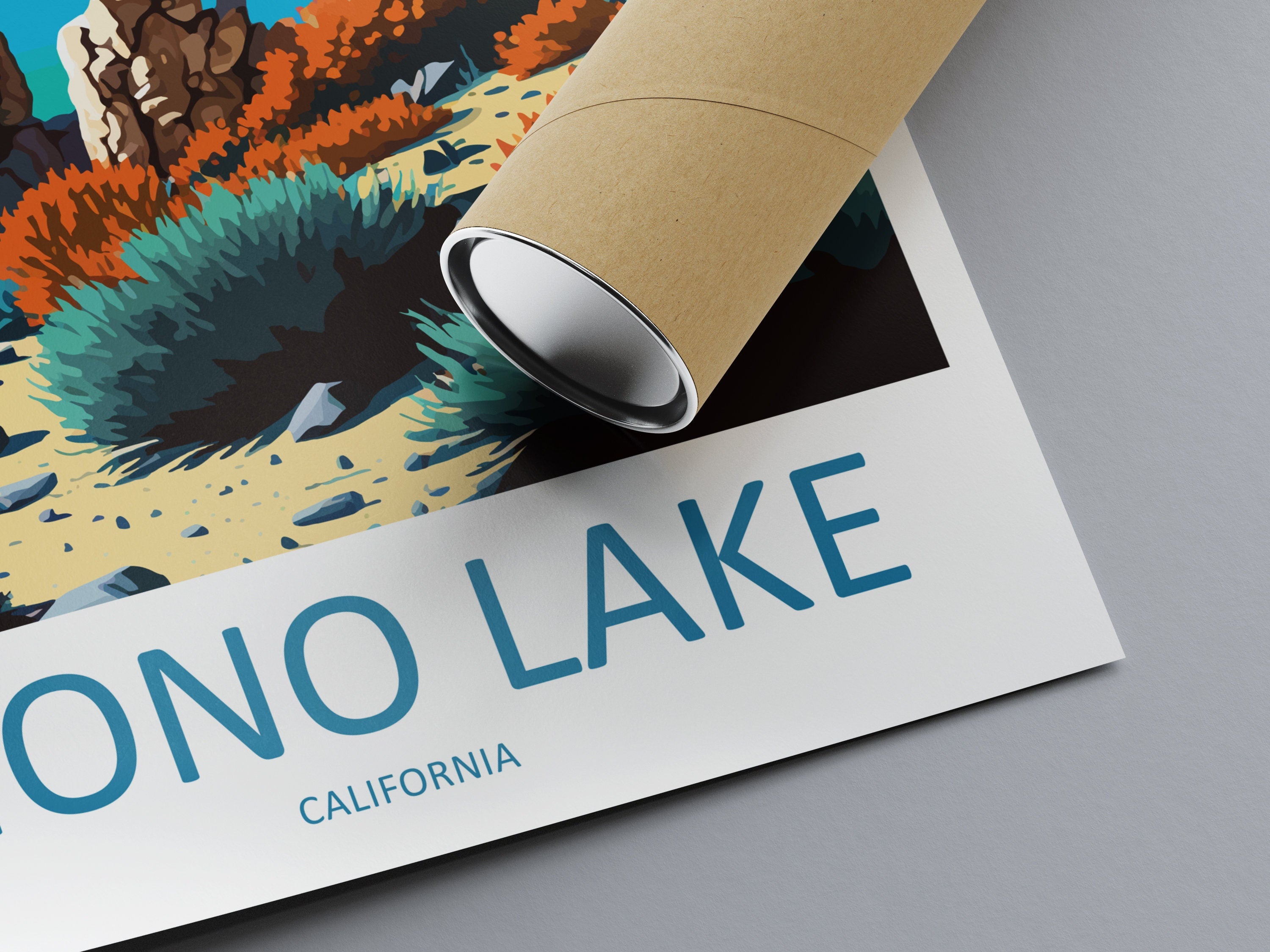 Mono Lake Travel Print