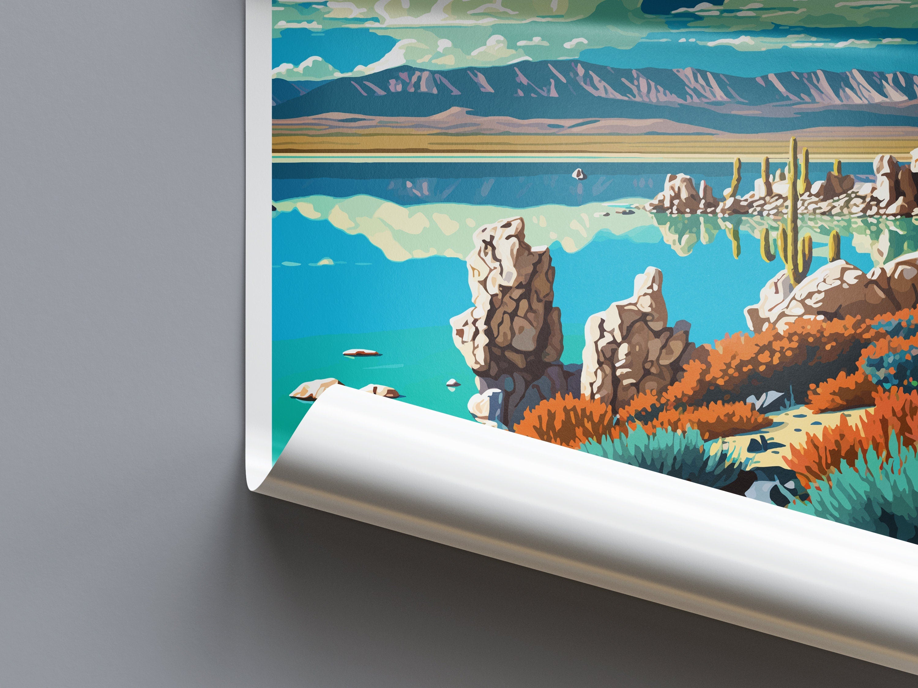 Mono Lake Travel Print