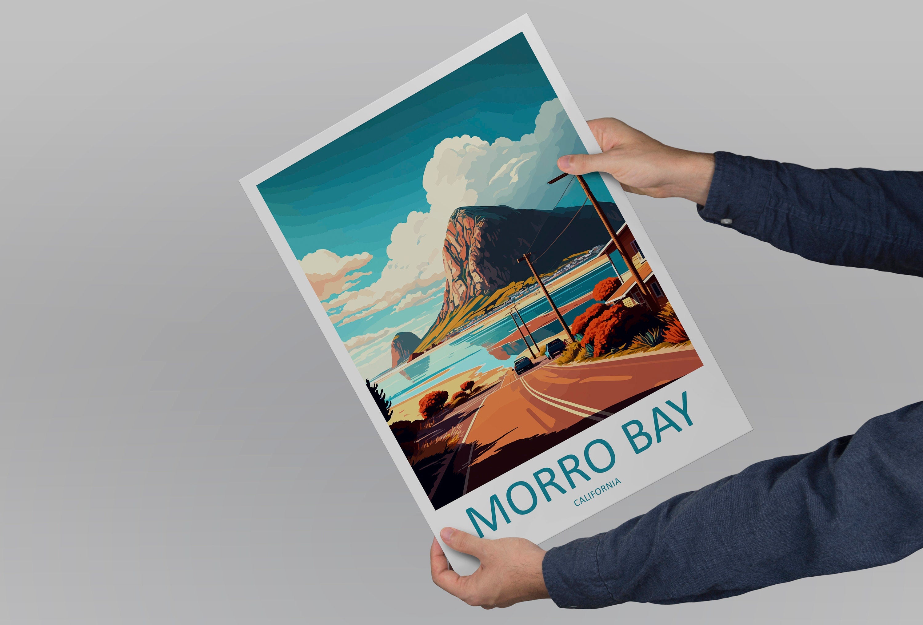 Morro Bay Travel Print