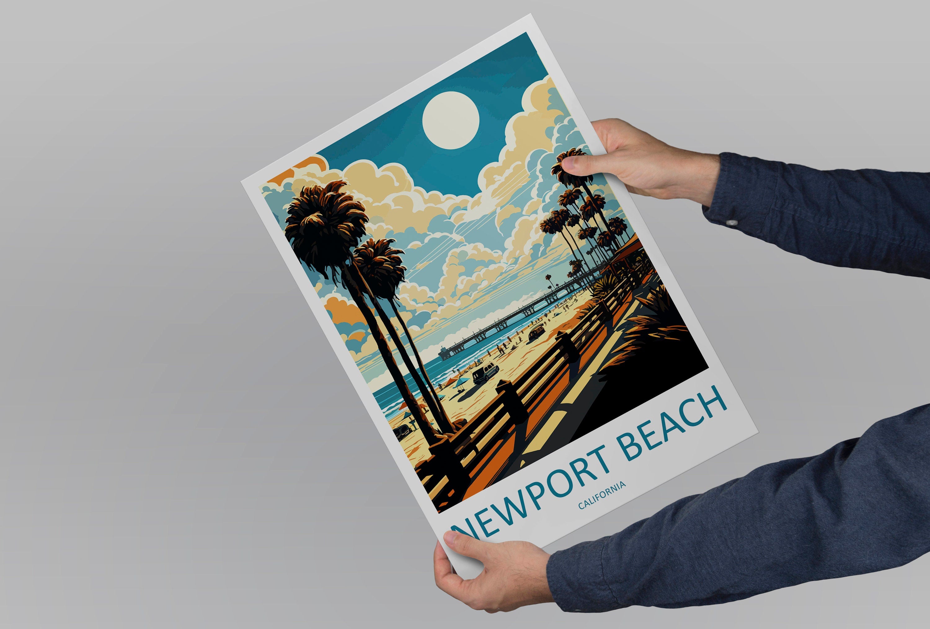 Newport Beach Travel Print