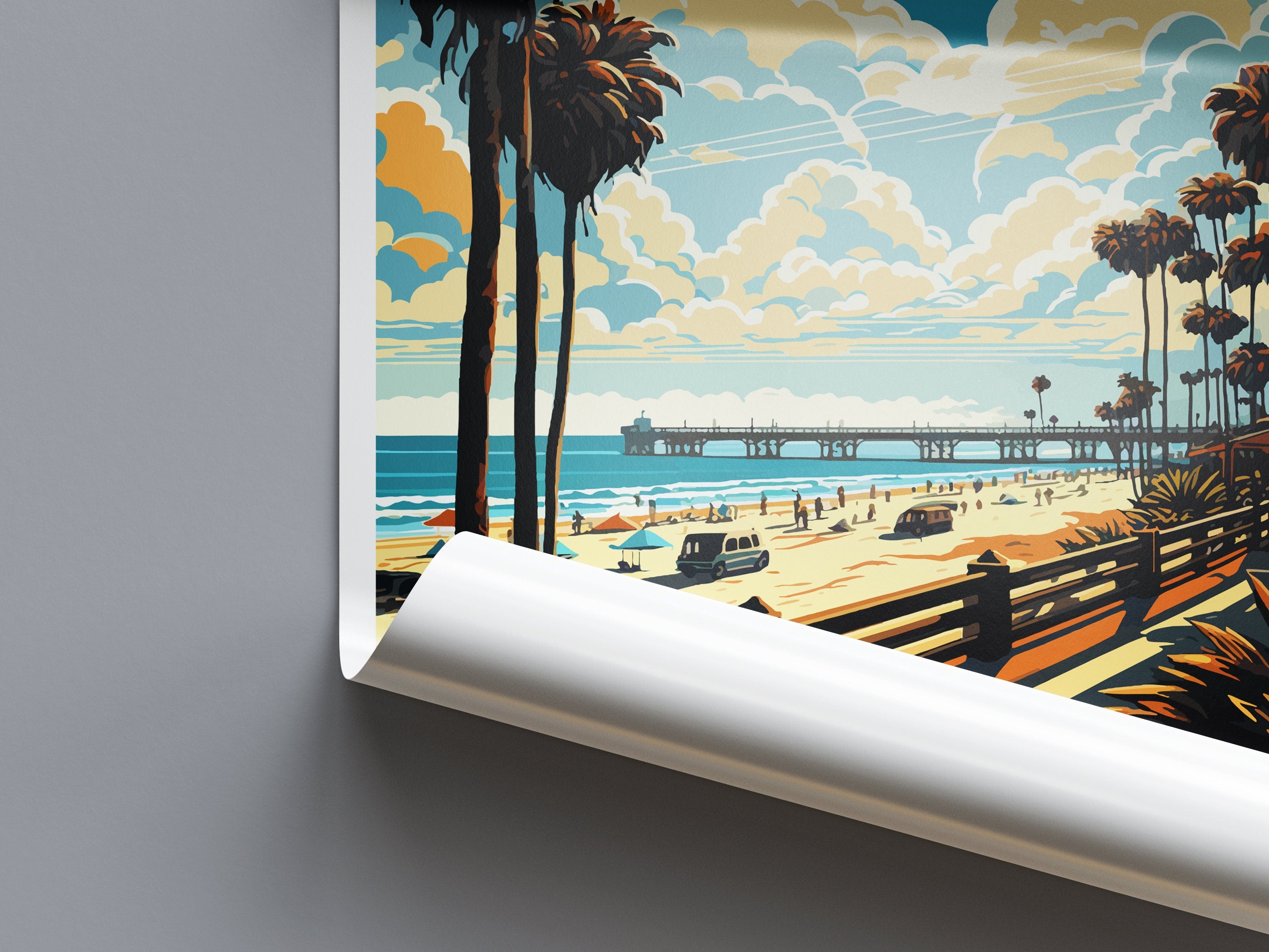 Newport Beach Travel Print