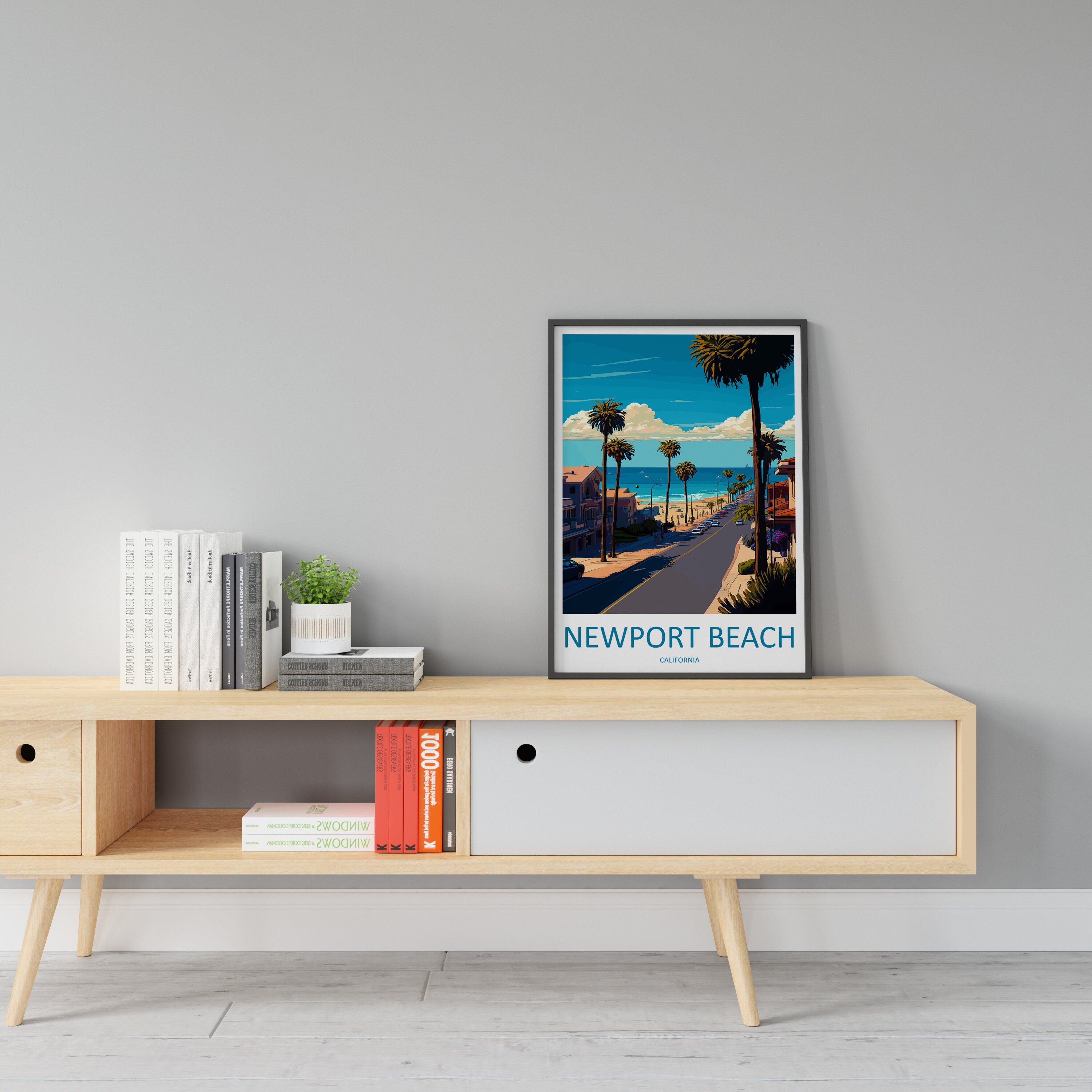 Newport Beach Travel Print