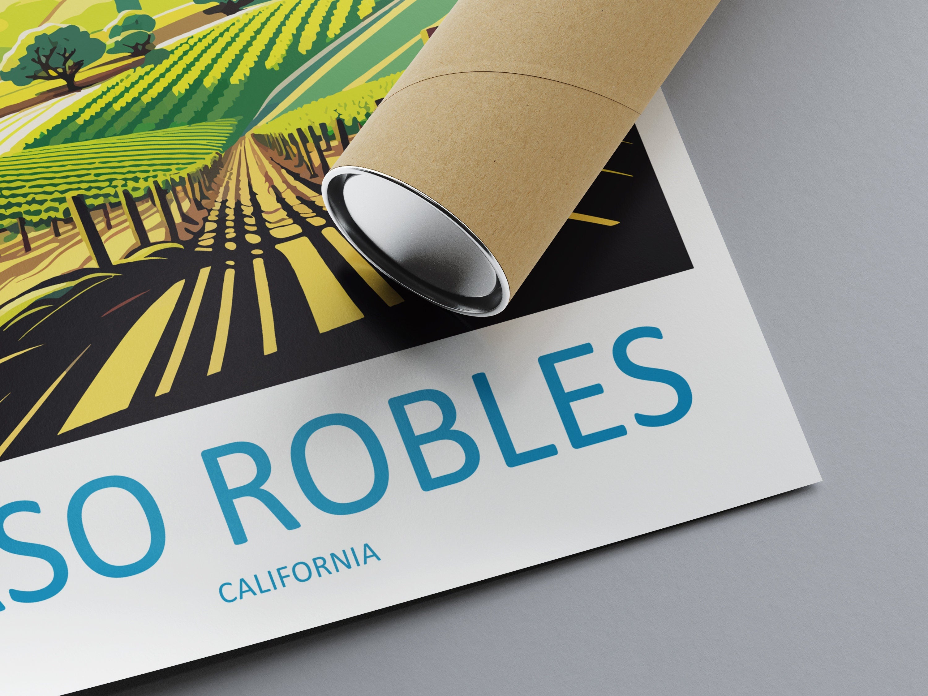 Paso Robles Travel Print