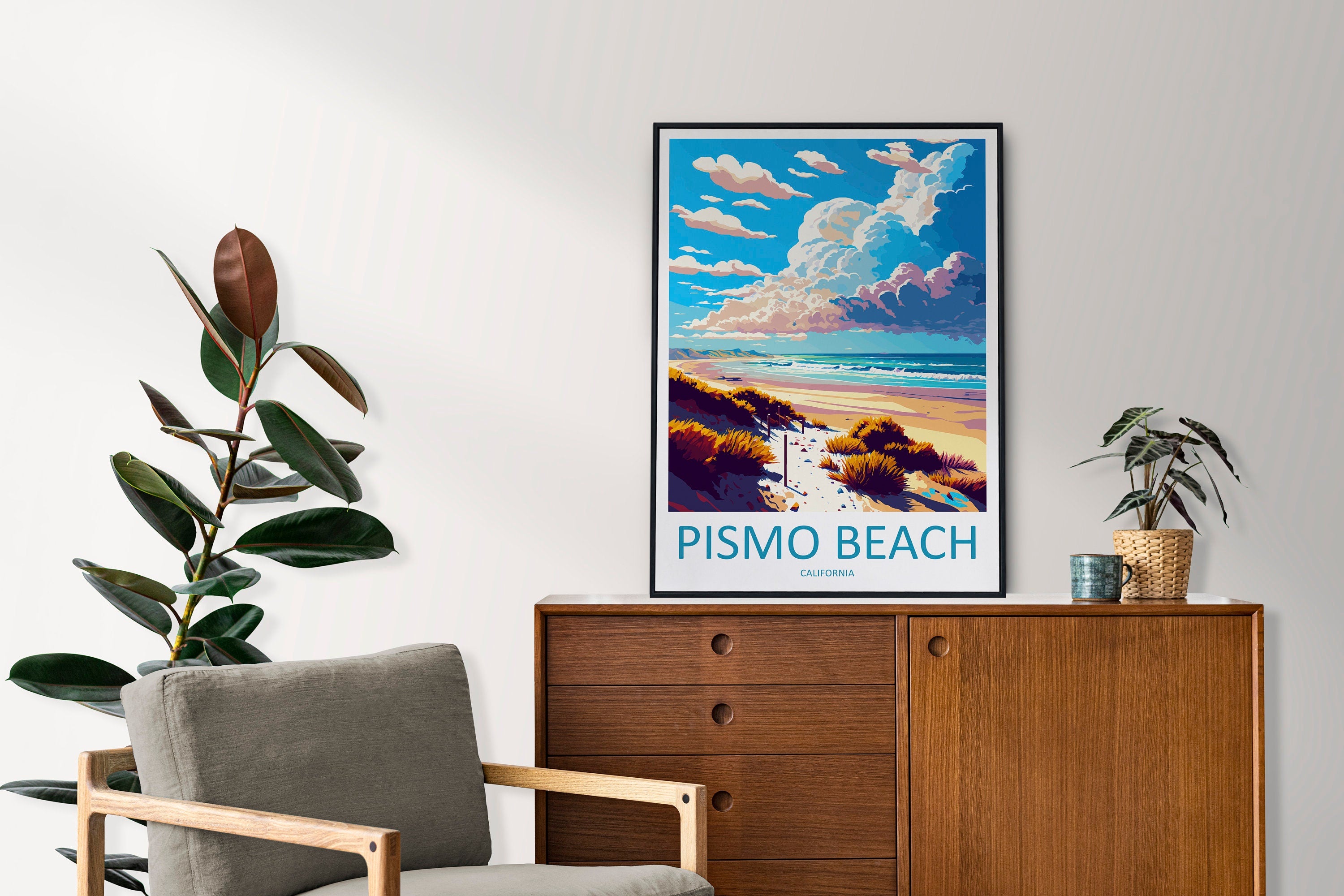 Pismo Beach Travel Print