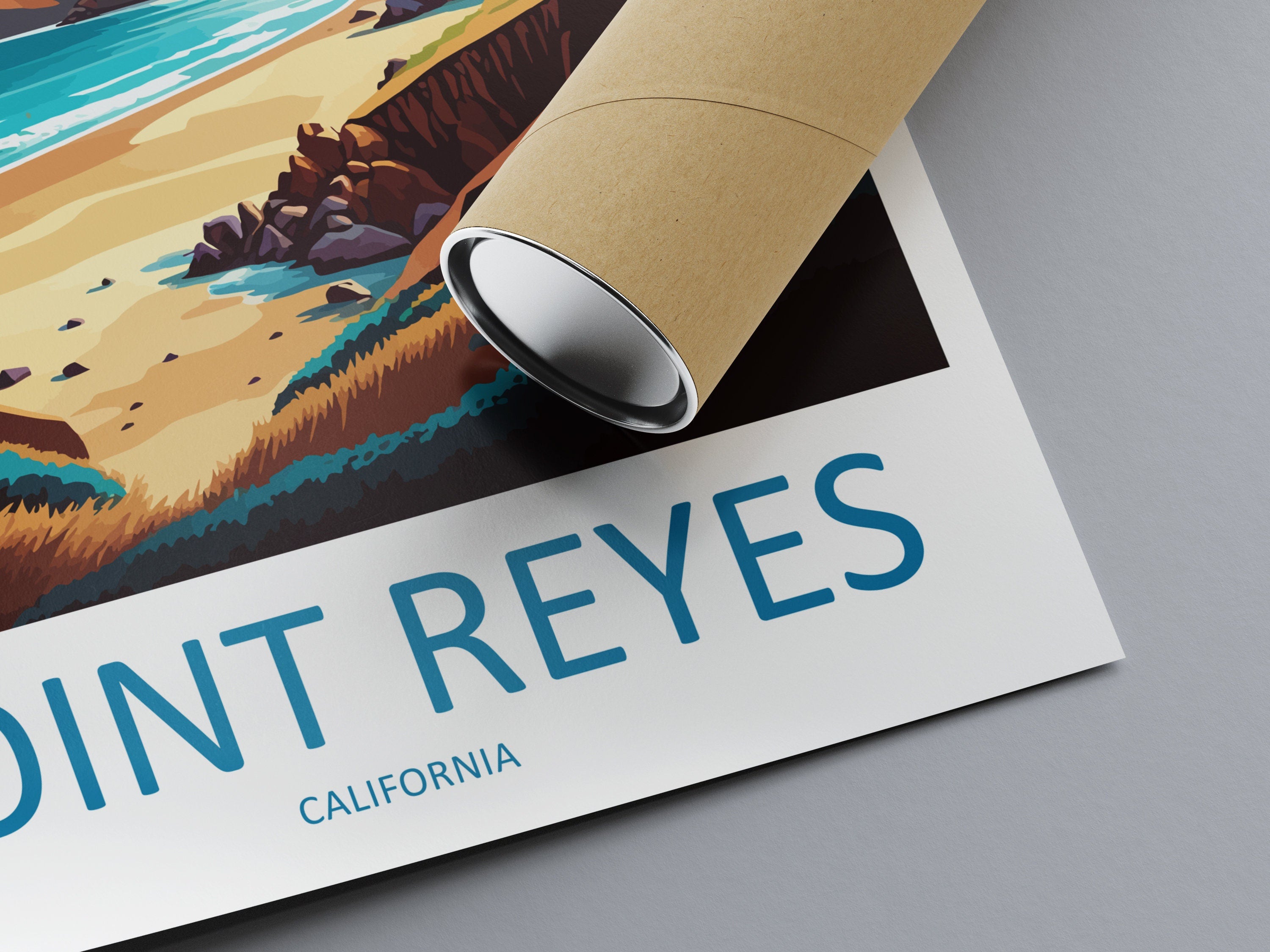 Point Reyes National Seashore Travel Print