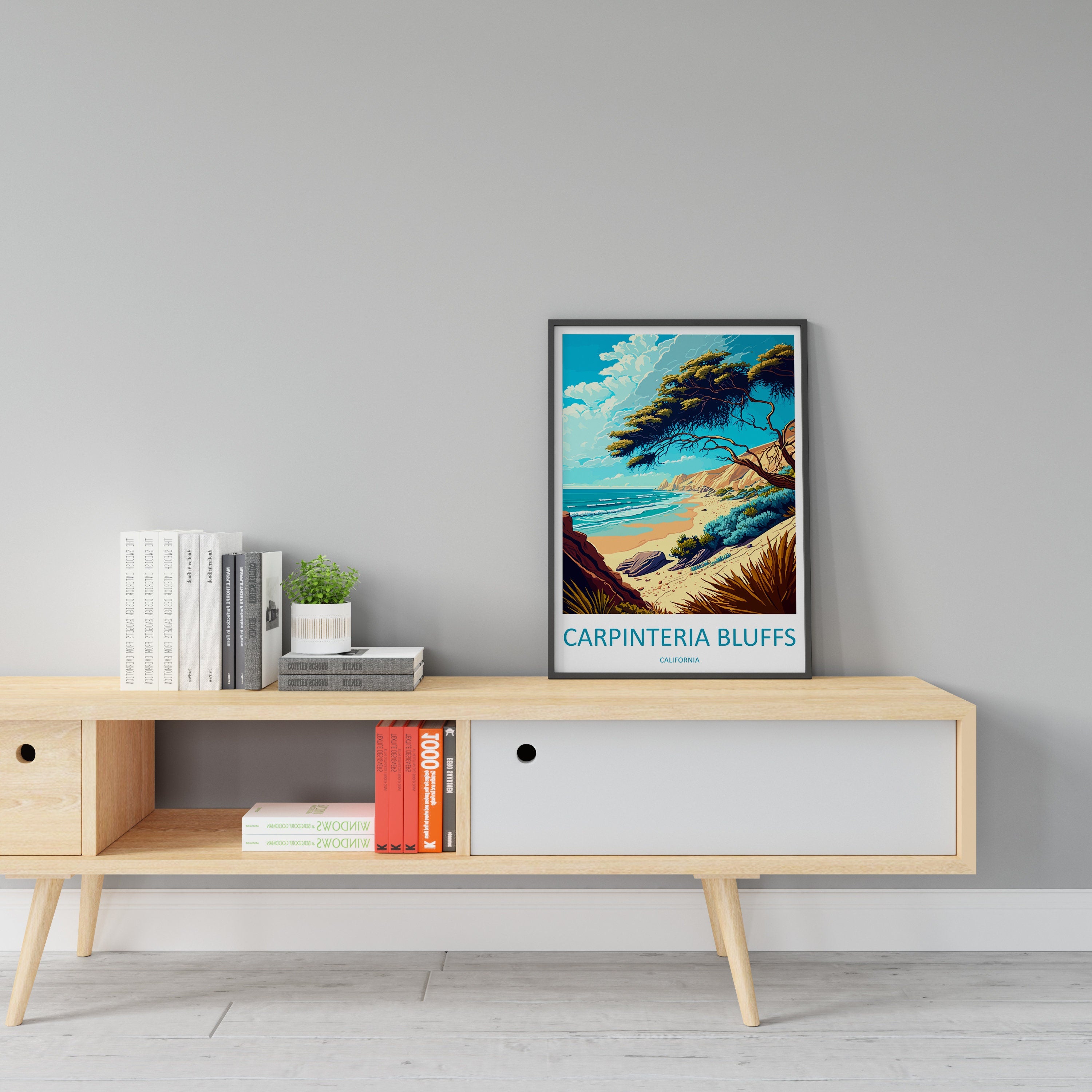 Carpinteria Bluffs Travel Print