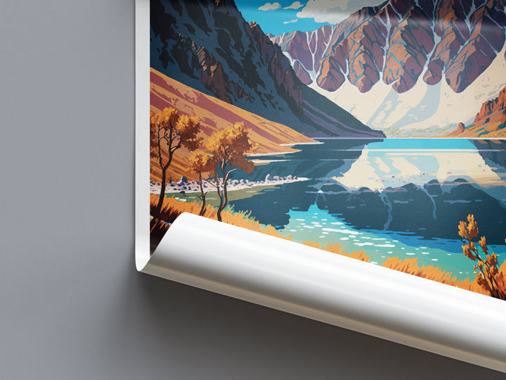 Convict Lake Travel Print Wall Art Convict Lake Wall Hanging Home Décor Convict Lake Gift Art Lovers California Art Lover Gift Convict Lake