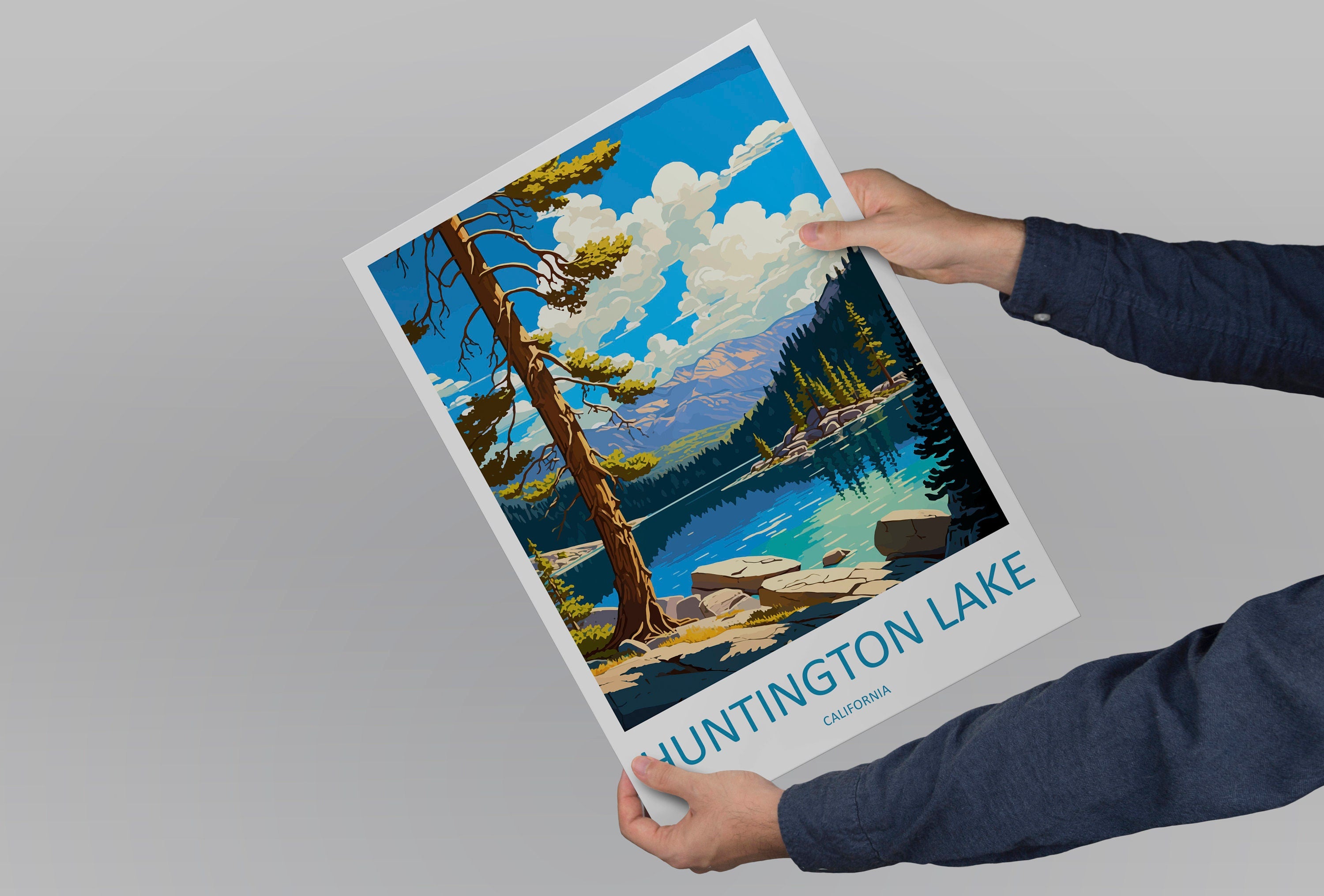 Huntington Lake Travel Print