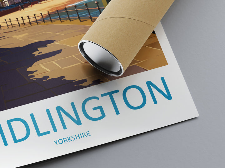 Bridlington Travel Print Wall Art Bridlington Wall Hanging Home Décor Bridlington Gift Art Lovers England Art Lover Gift Print Artwork