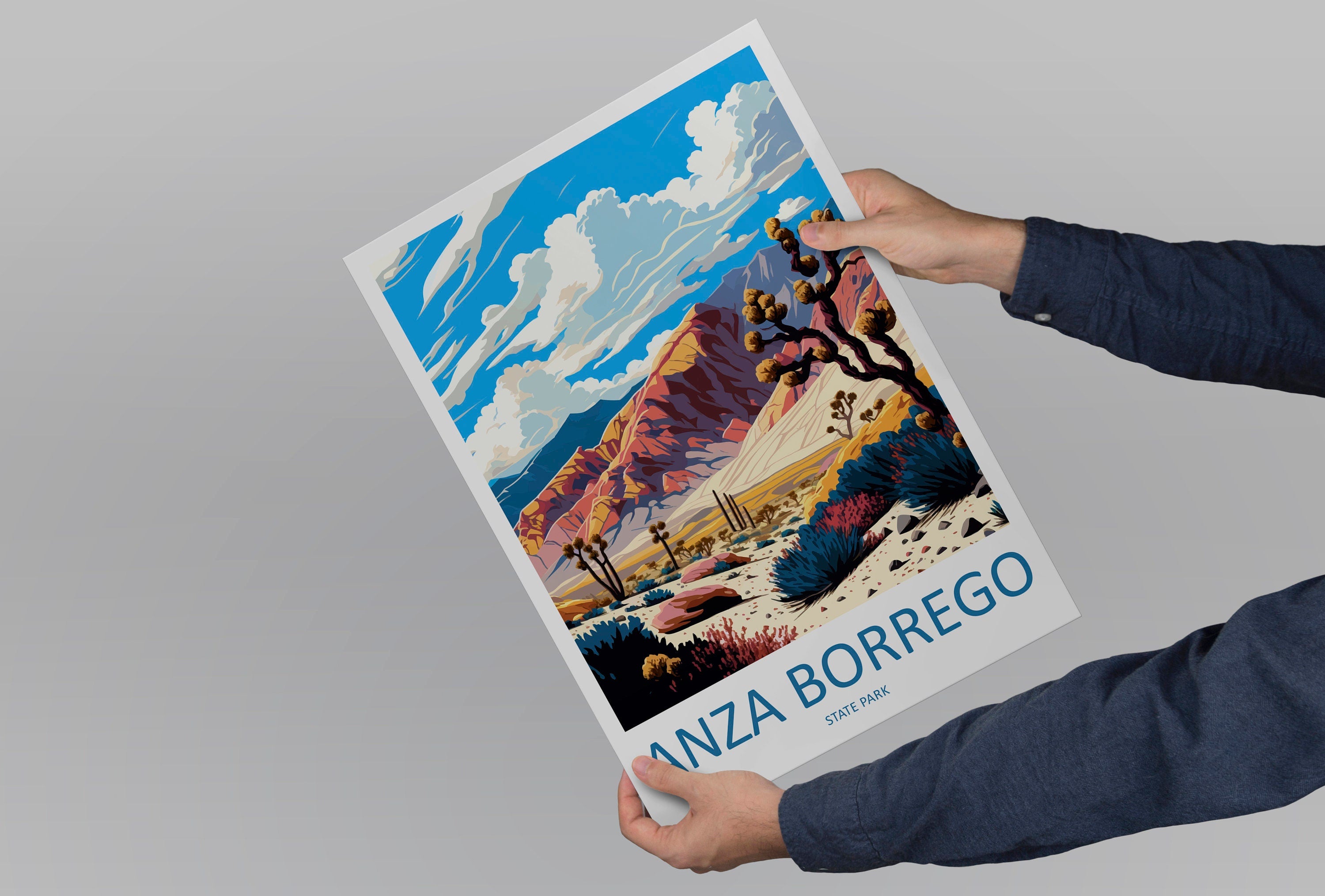 Anza Borrego Desert State Park Travel Print