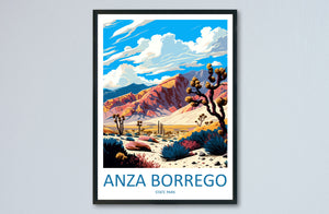 Anza Borrego Desert State Park Travel Print