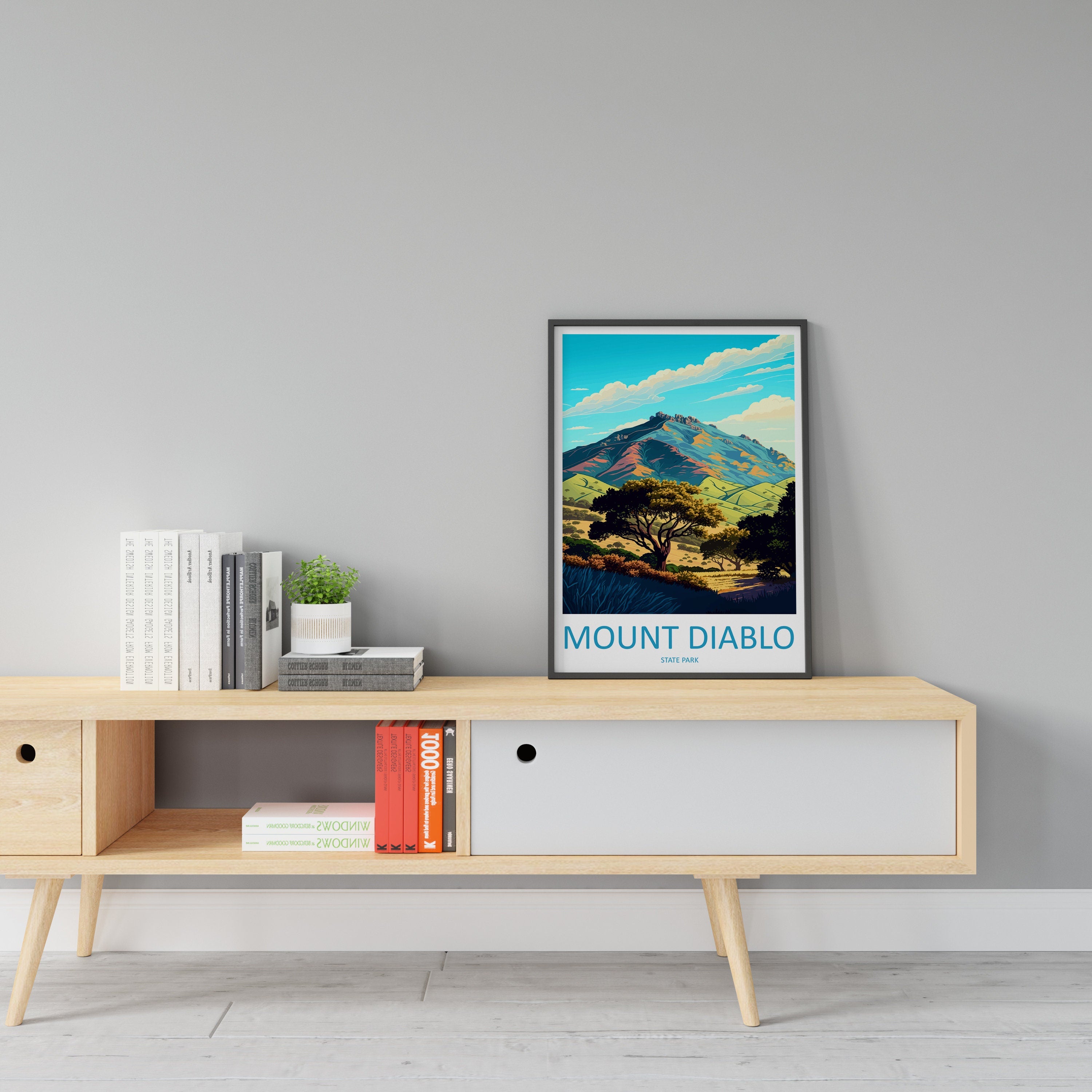 Mount Diablo State Park Travel Print