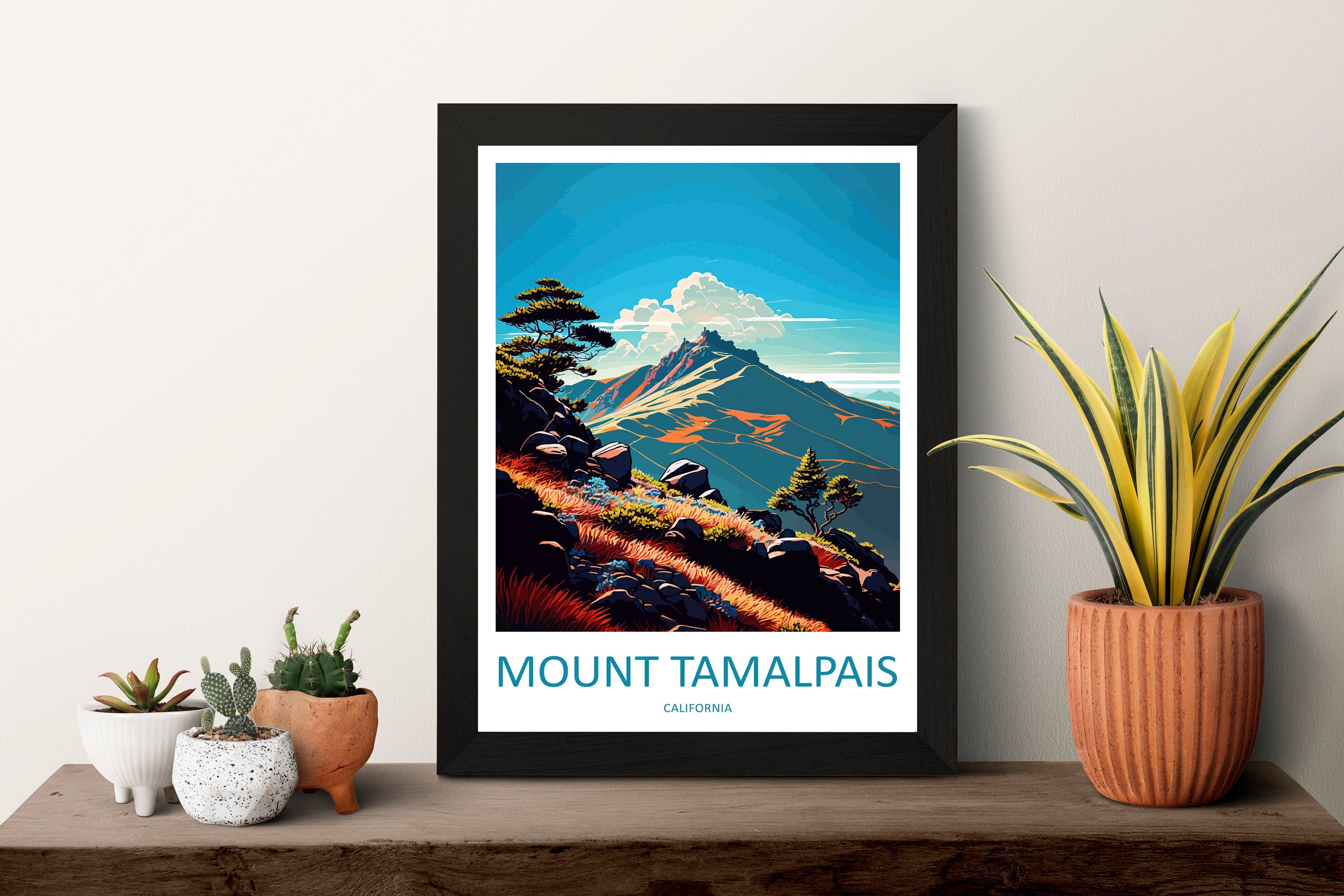 Mount Tamalpais Travel Print