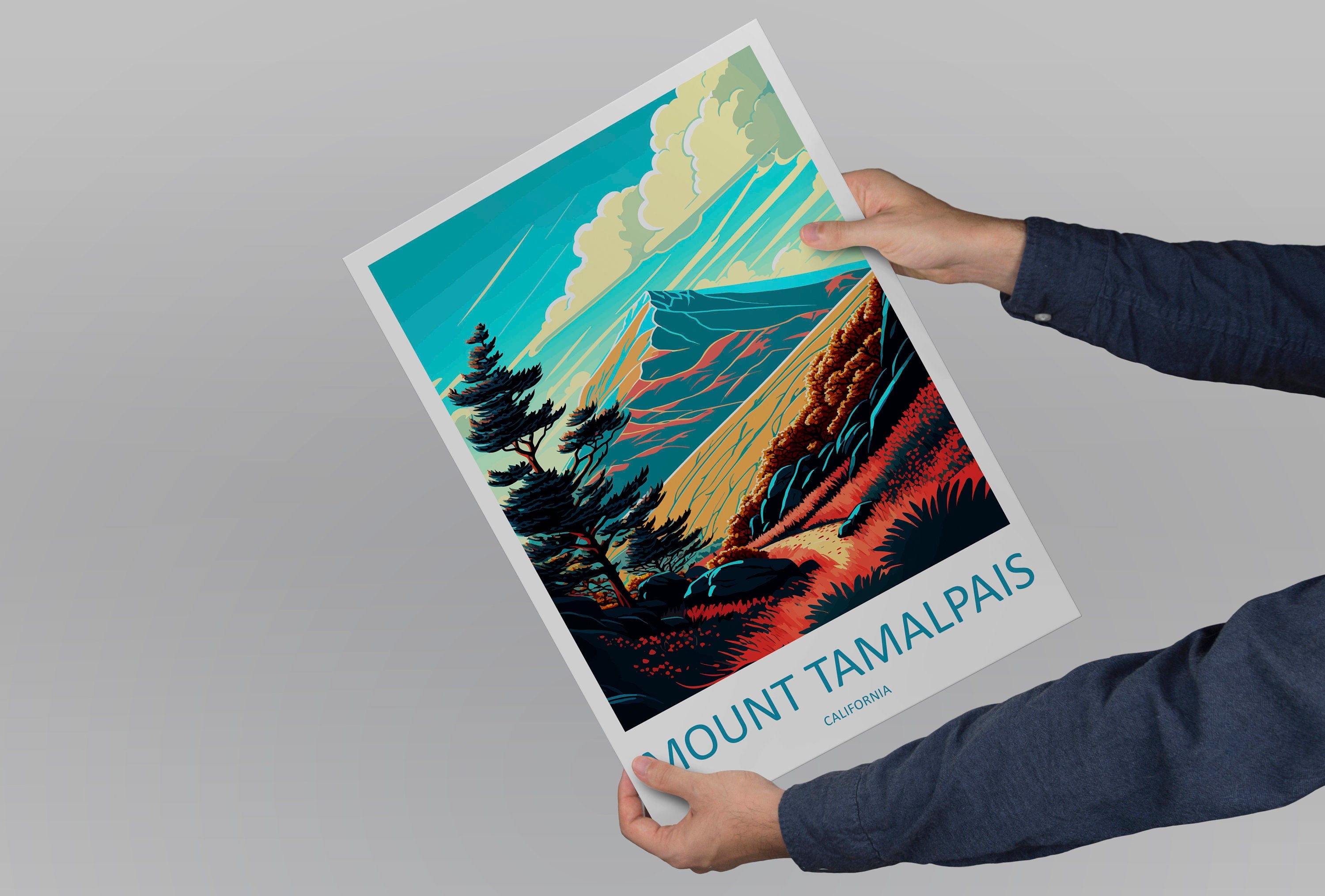 Mount Tamalpais Travel Print