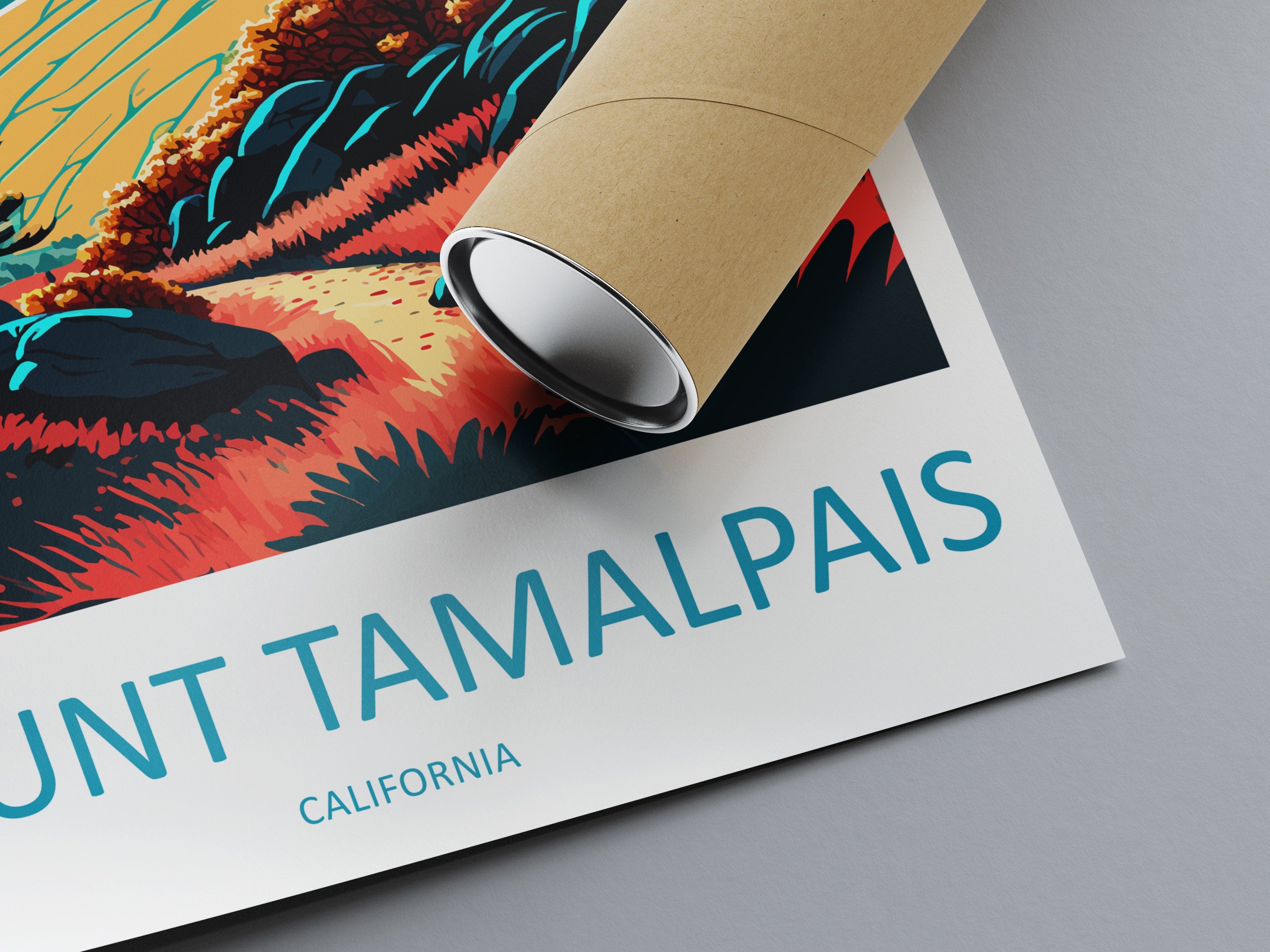 Mount Tamalpais Travel Print