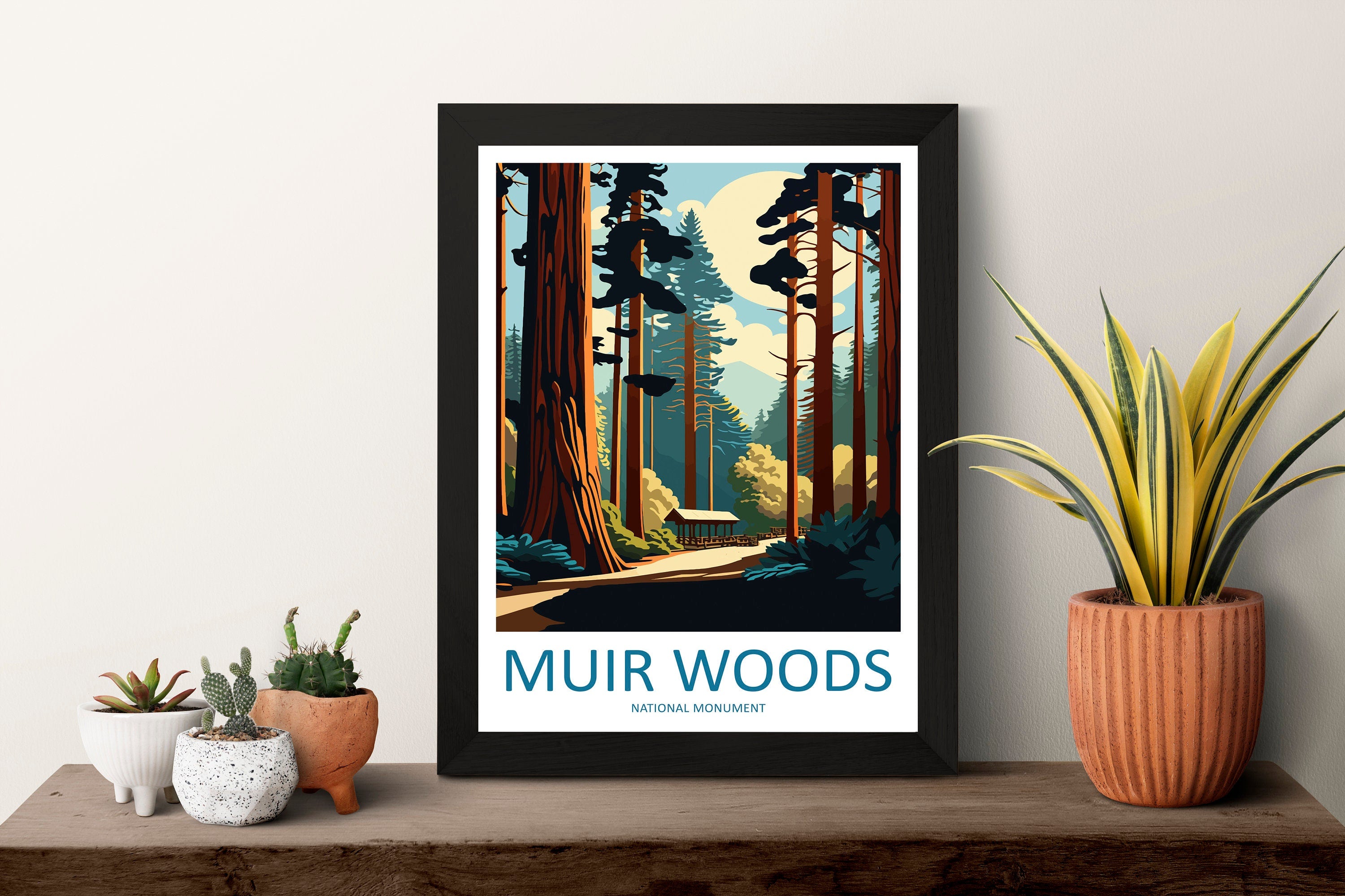 Muir Woods National Monument Travel Print