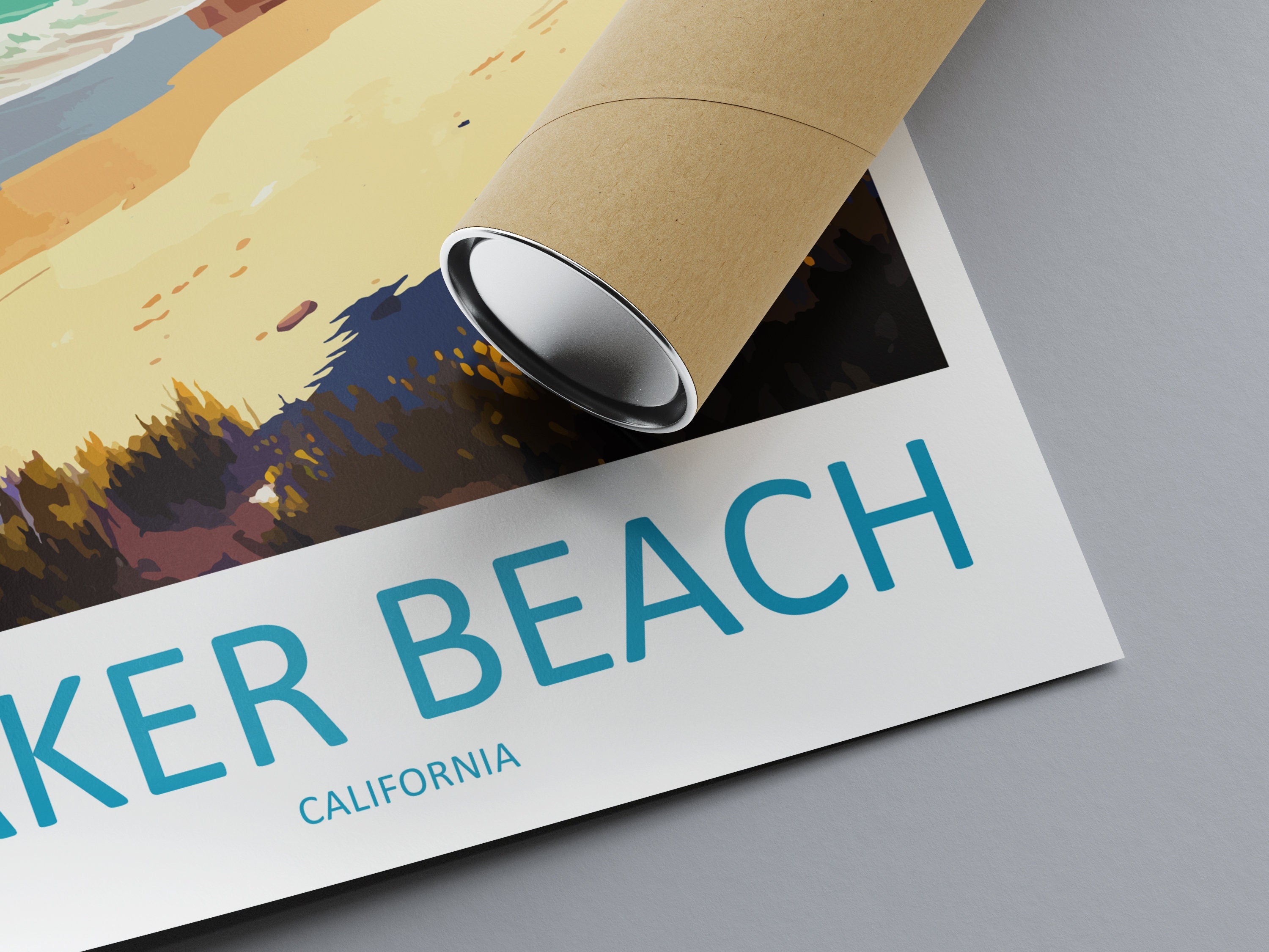 Baker Beach Travel Print