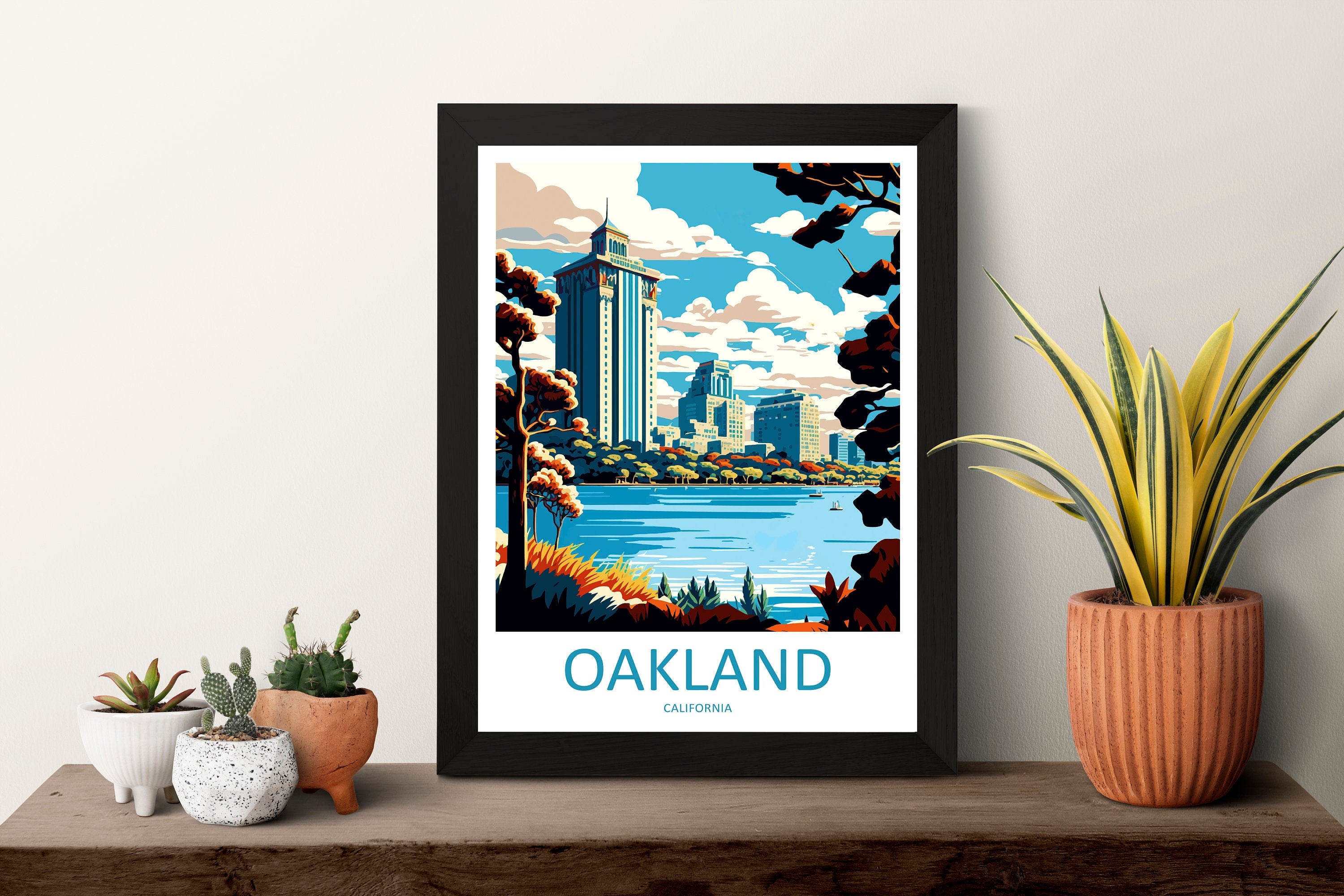 Oakland Travel Print