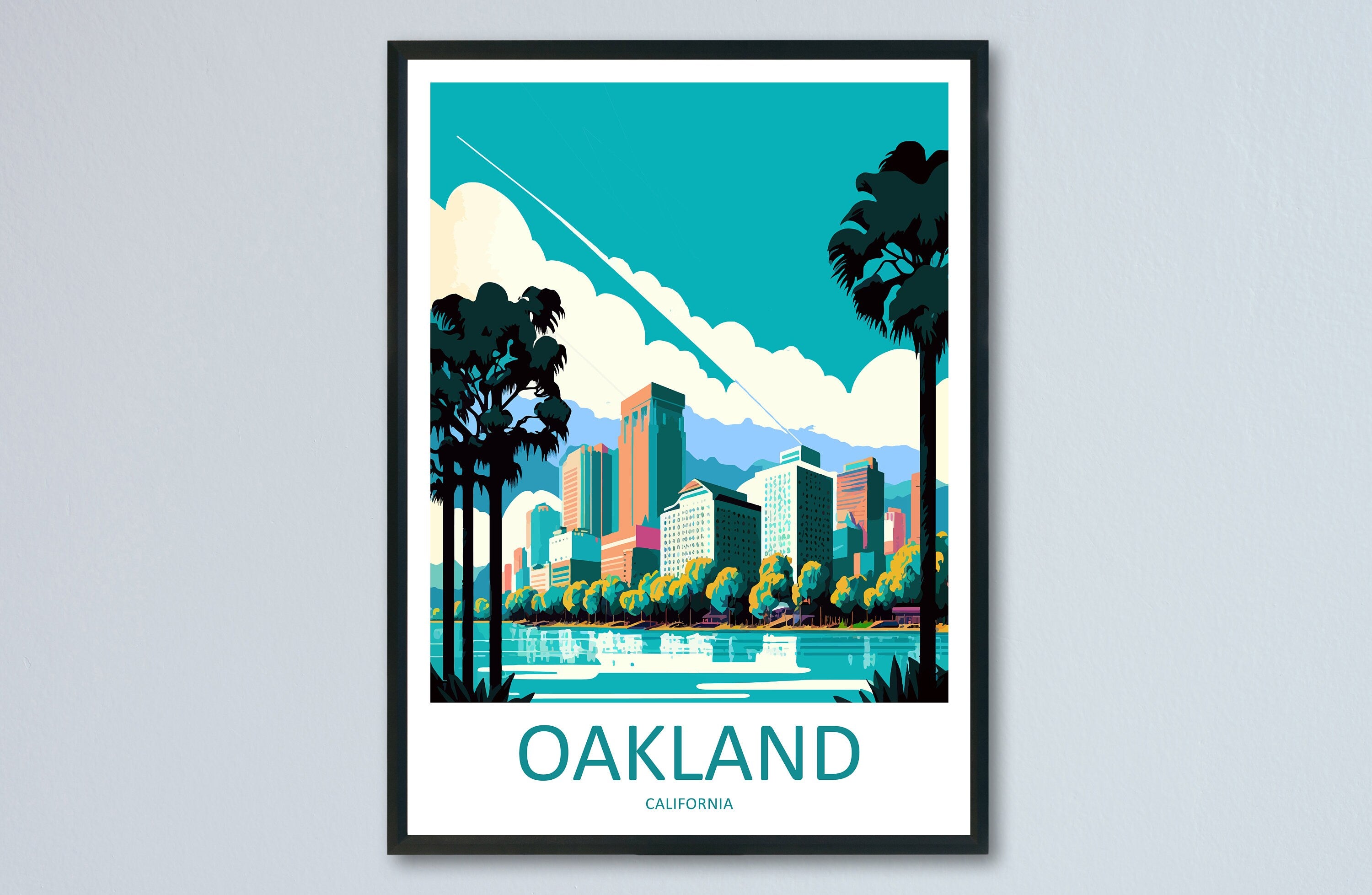 Oakland Travel Print