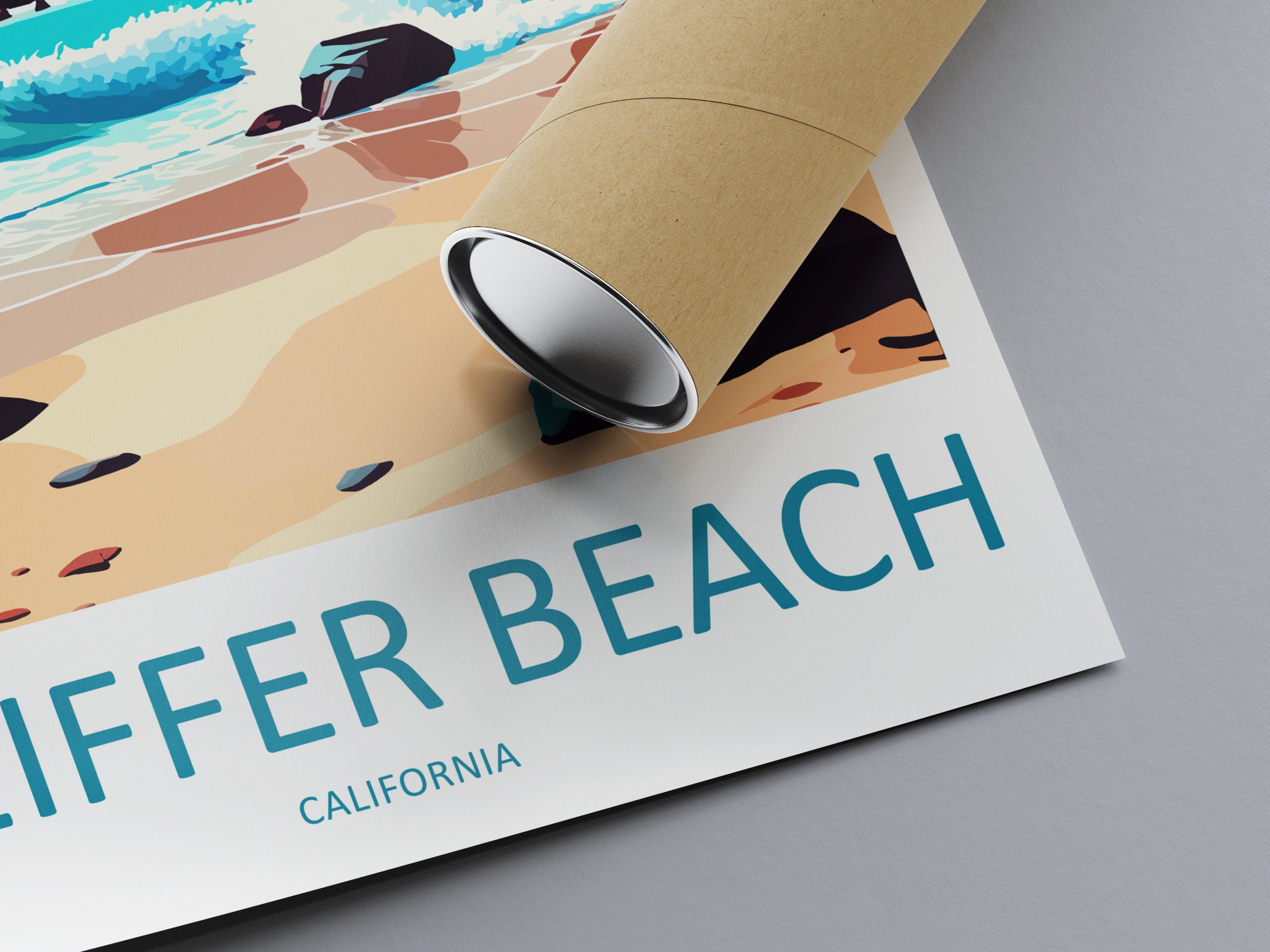 Pfeiffer Beach Travel Print