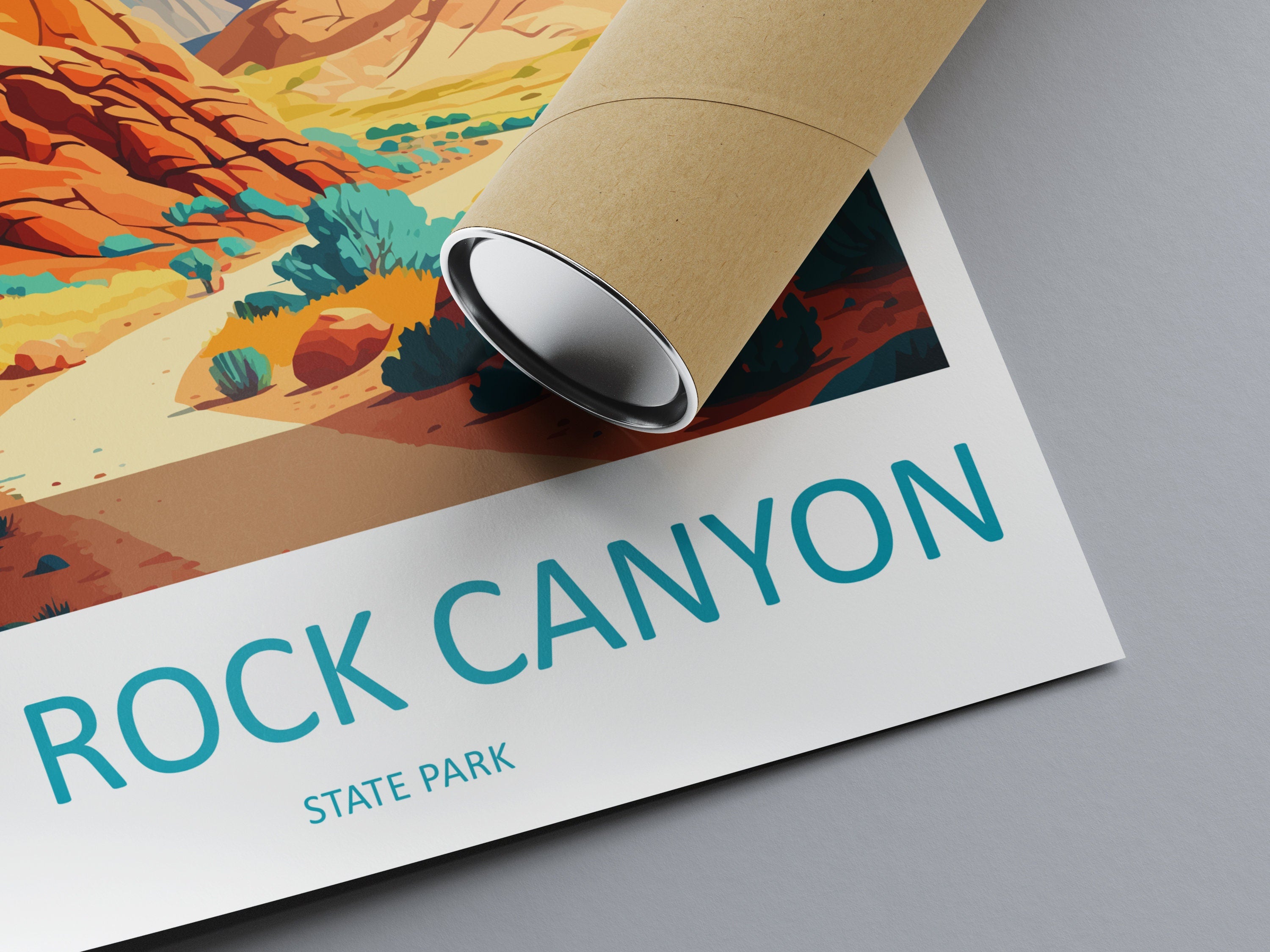 Red Rock Canyon State Park Travel Print