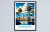 Riverside Travel Print