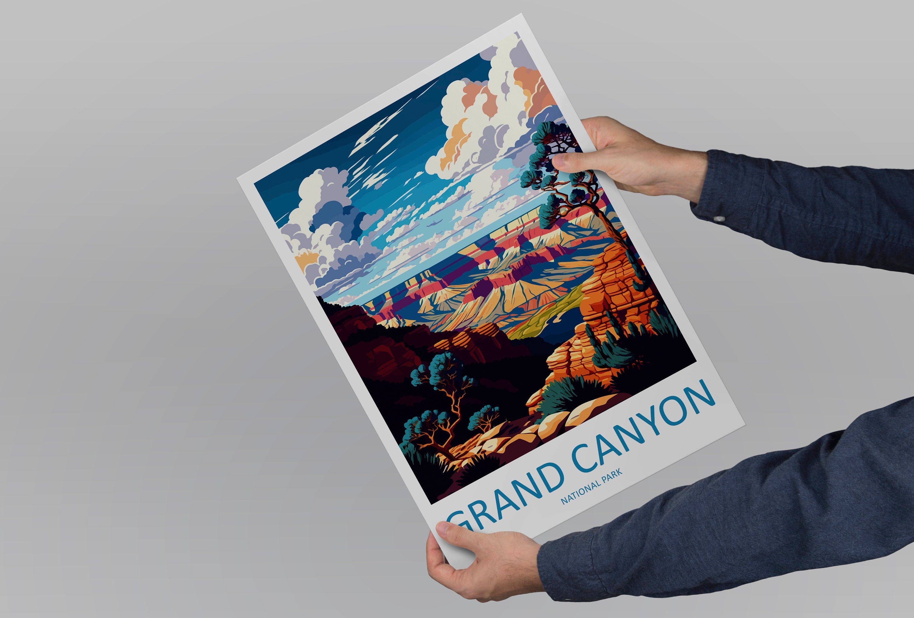 Grand Canyon National Park Travel Print