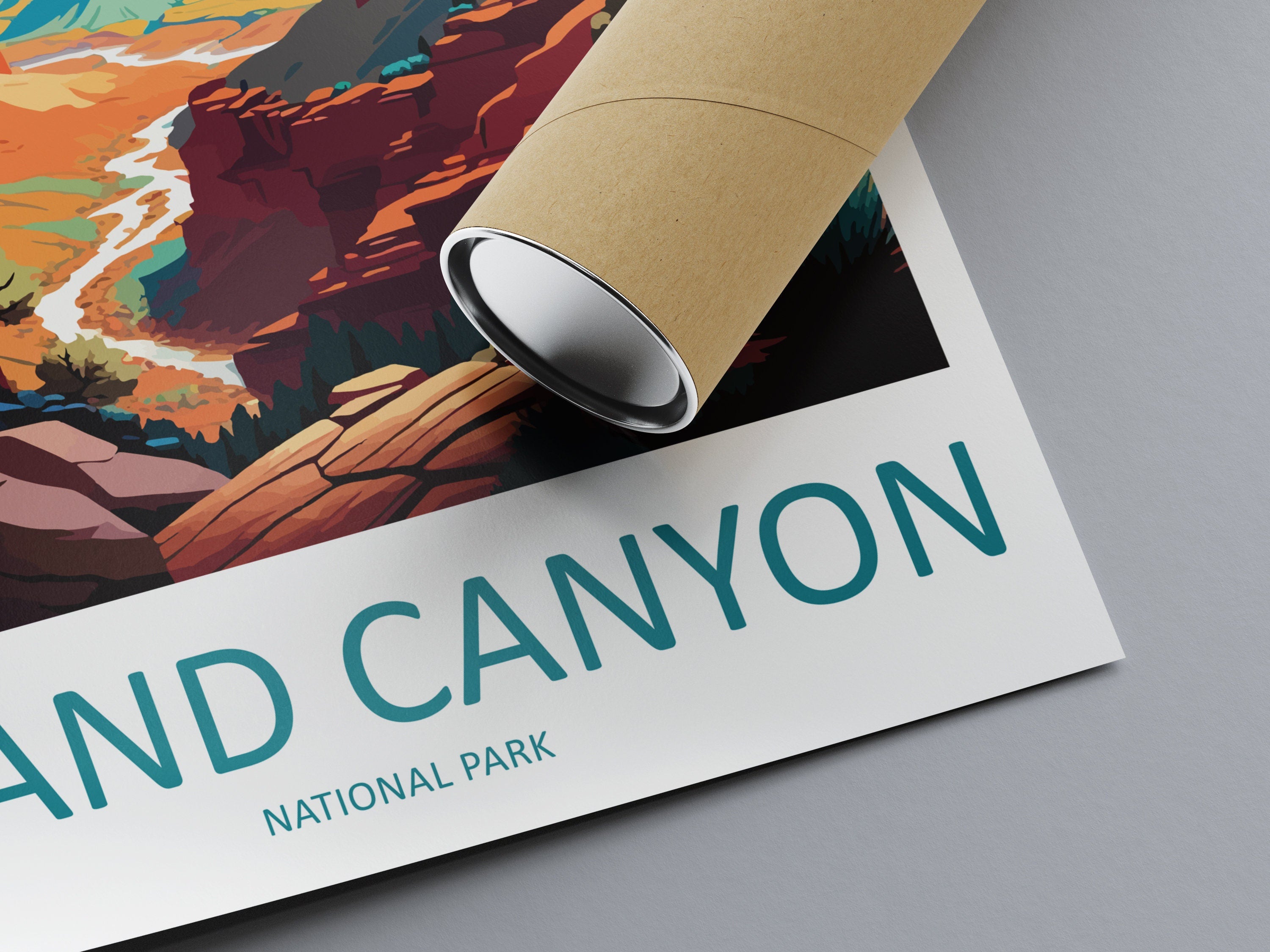 Grand Canyon National Park Travel Print