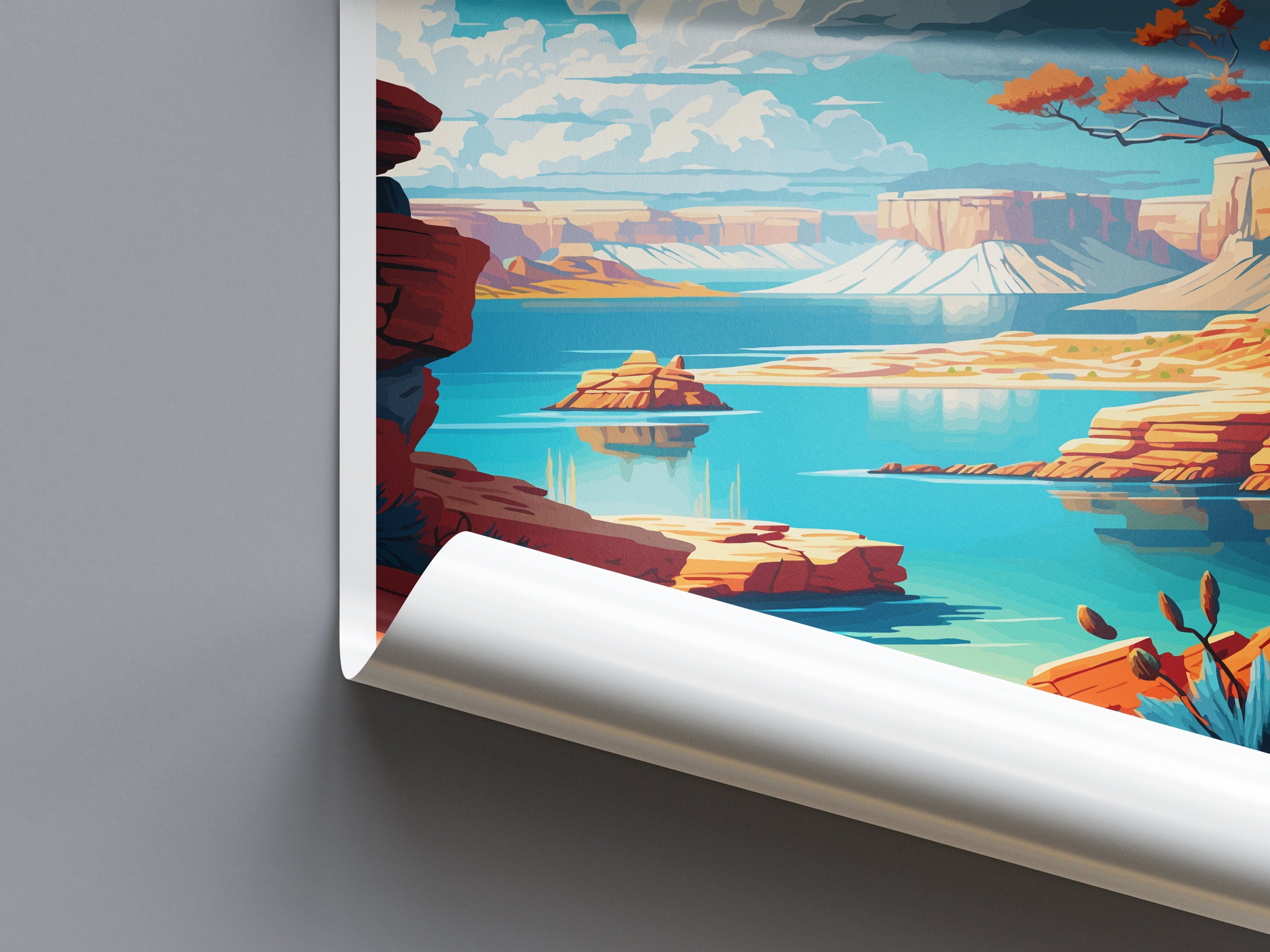 Lake Powell Travel Print