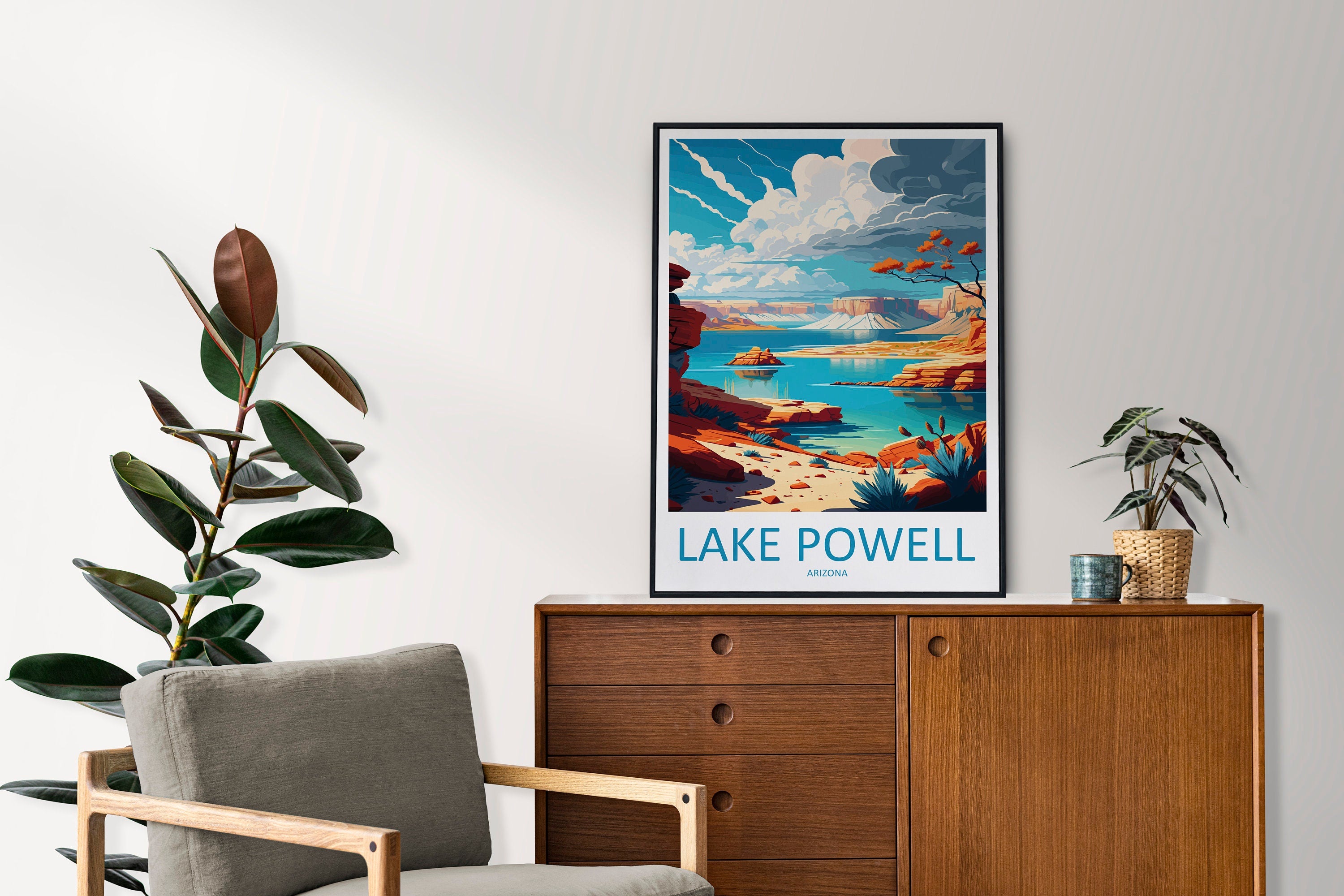 Lake Powell Travel Print